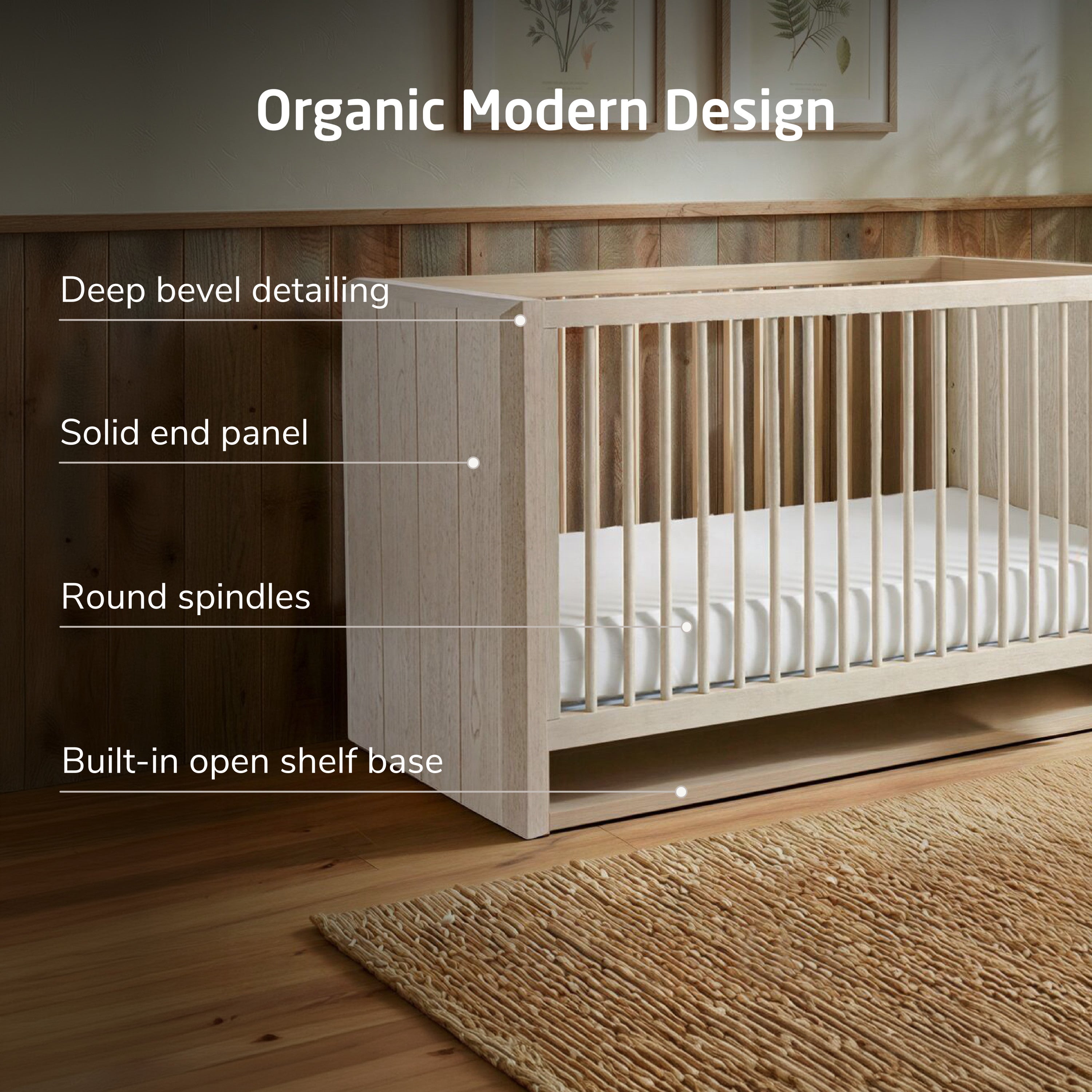 Maxi-Cosi Nursery NorCal 4-in-1 Convertible Crib