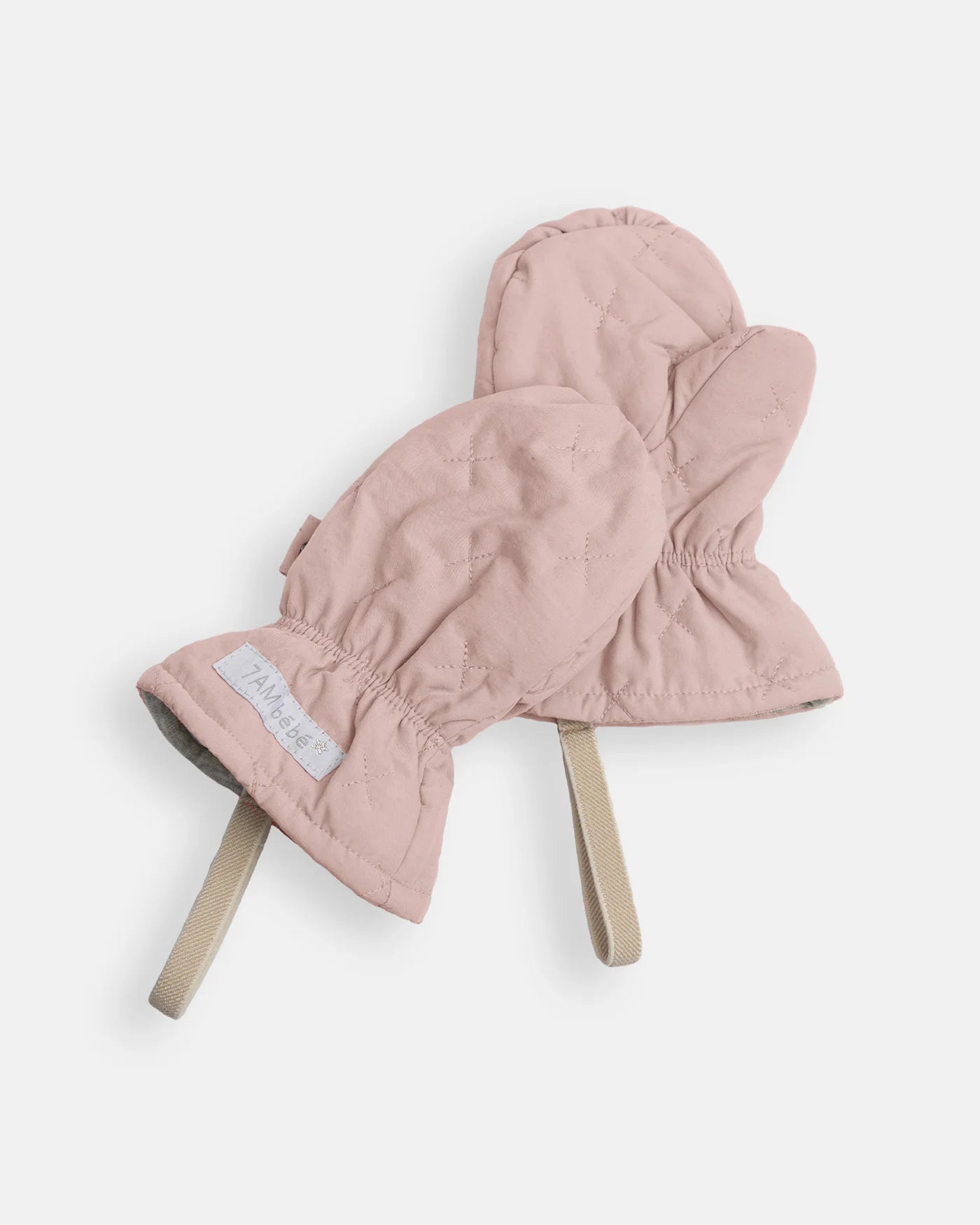 7 A.M. Enfant Cub Set Airy - Mittens, Hat & Blanket - Cameo - Twinkle Twinkle Little One