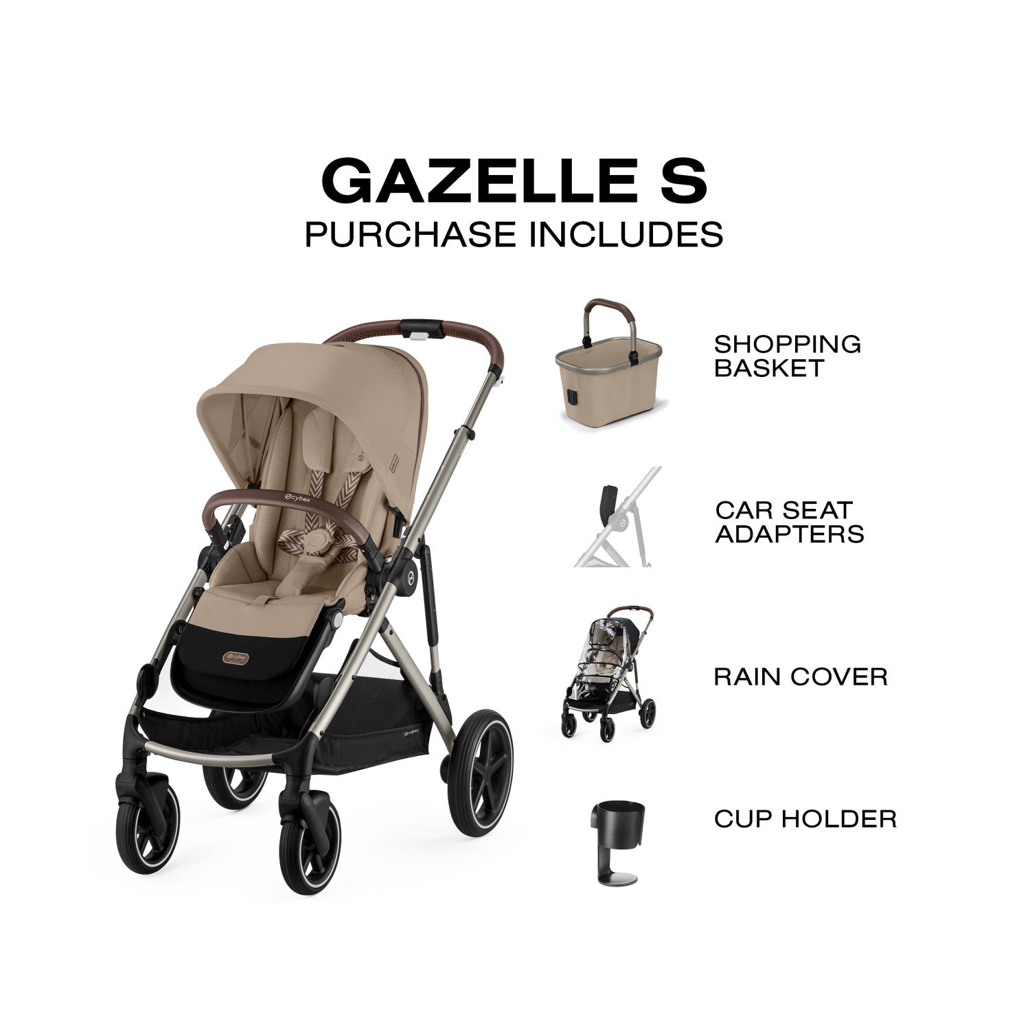 Cybex Gazelle S Stroller - Twinkle Twinkle Little One