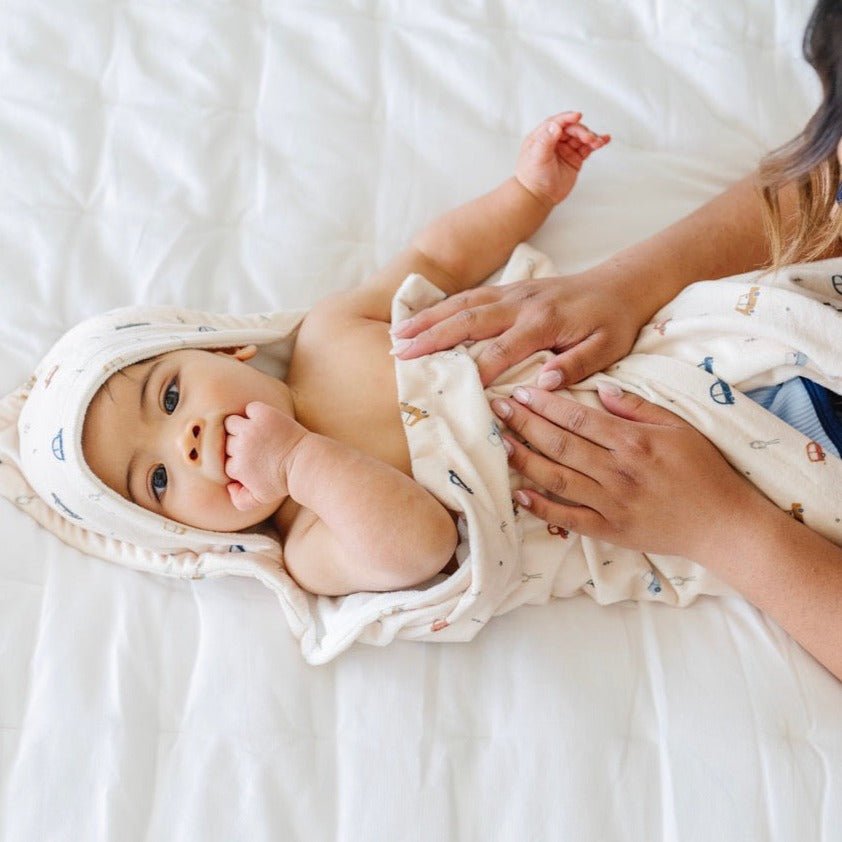 Infant Hooded Towel - Twinkle Twinkle Little One