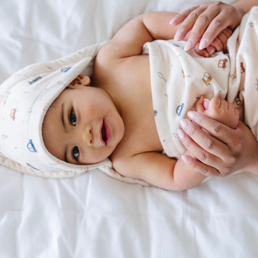 Infant Hooded Towel - Twinkle Twinkle Little One