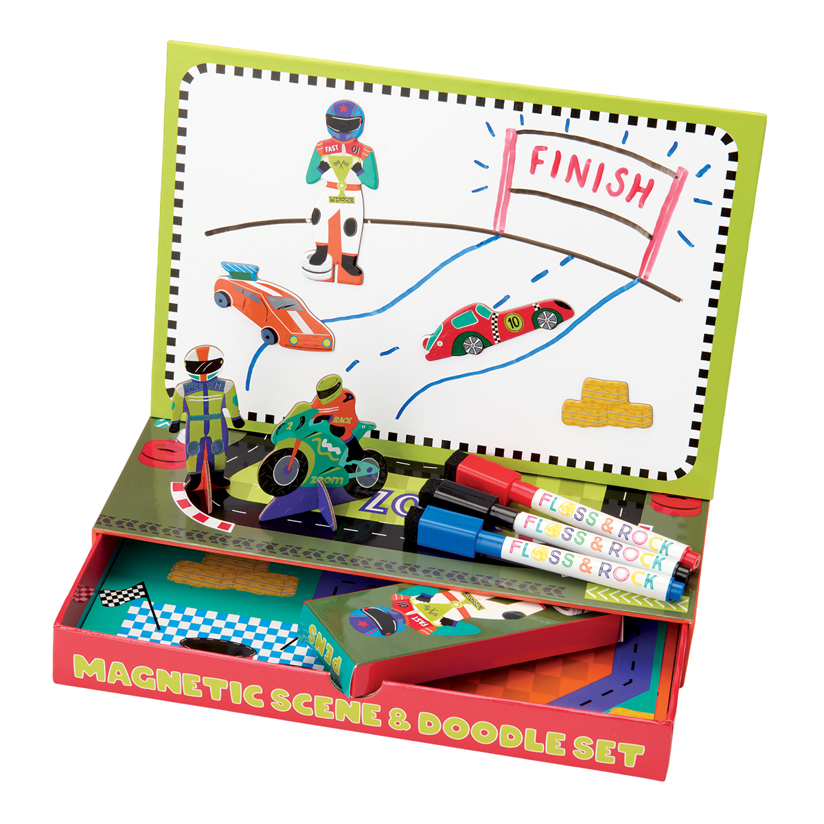 Cars Magnetic Scene & Doodle Set image 2