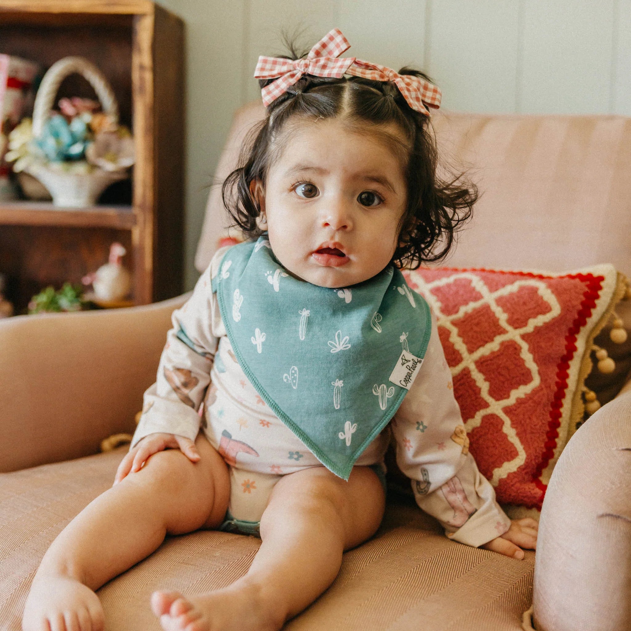 Cheyenne Bandana Bib Set (4-Pack) - Twinkle Twinkle Little One