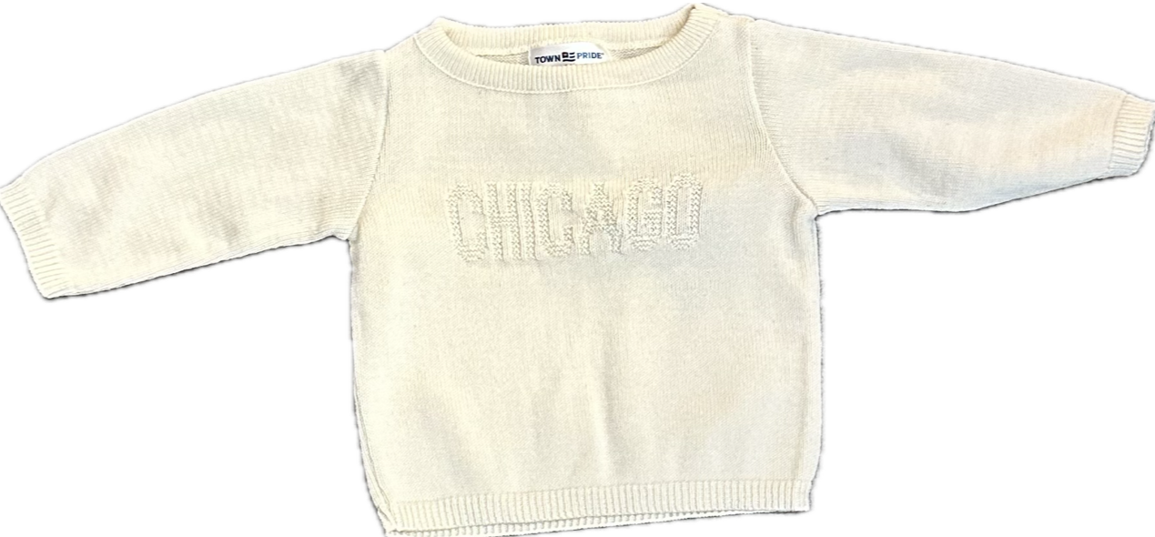 Monocrome Chicago Crewneck Sweater - Twinkle Twinkle Little One