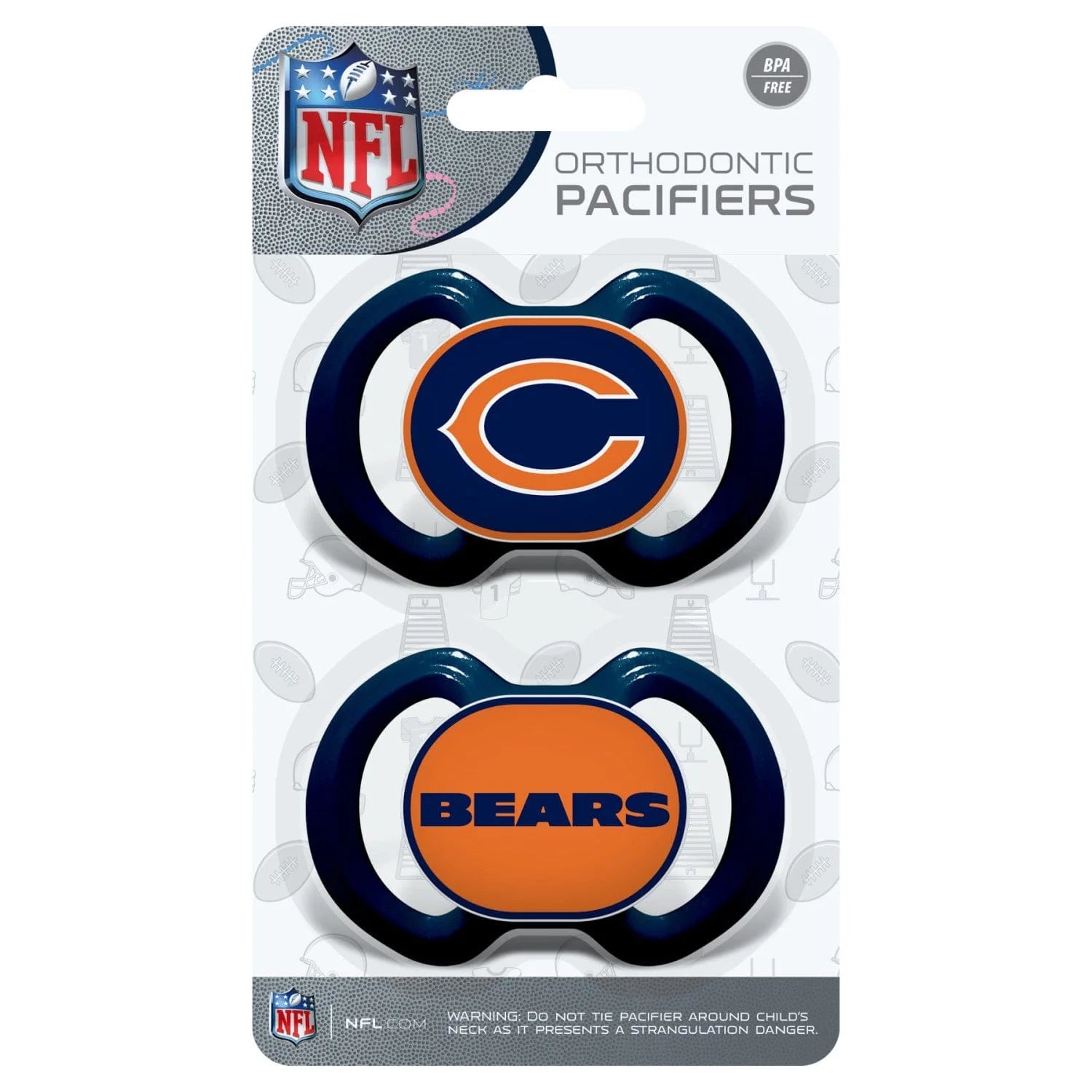 Chicago Bears - Pacifier 2-Pack - Twinkle Twinkle Little One