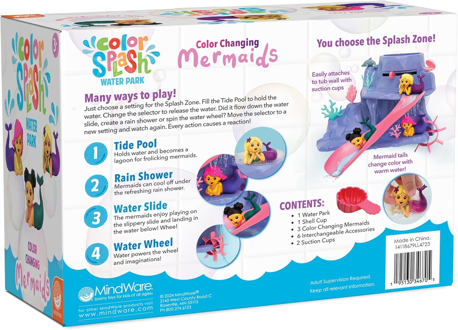Color Splash Water Park Mermaids - Twinkle Twinkle Little One