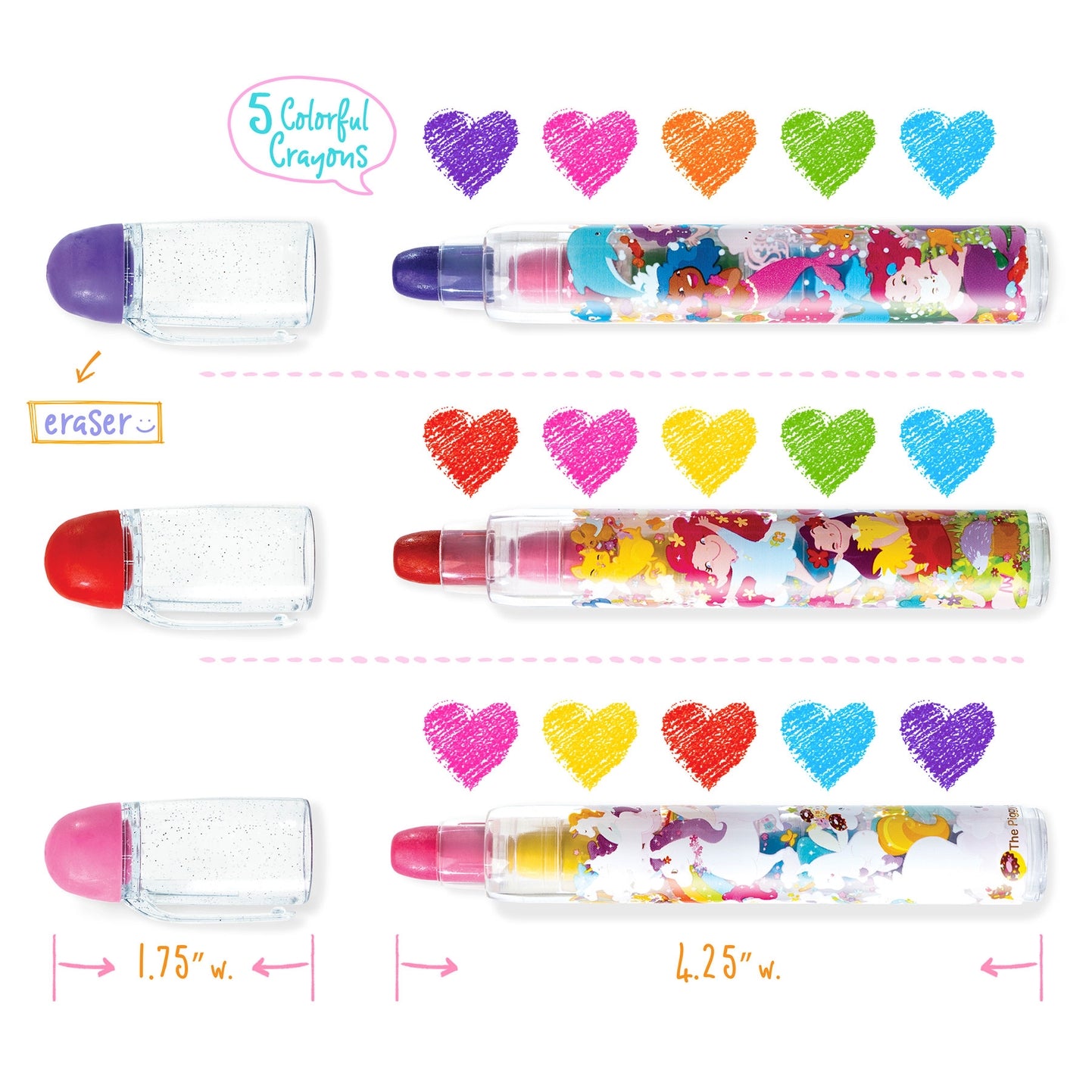 Color Stack To Go Erasable Crayons - Believe in Magic - Twinkle Twinkle Little One