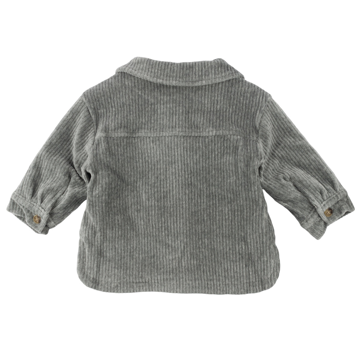 Corduroy Shacket Jacket - Heather Gray - Twinkle Twinkle Little One