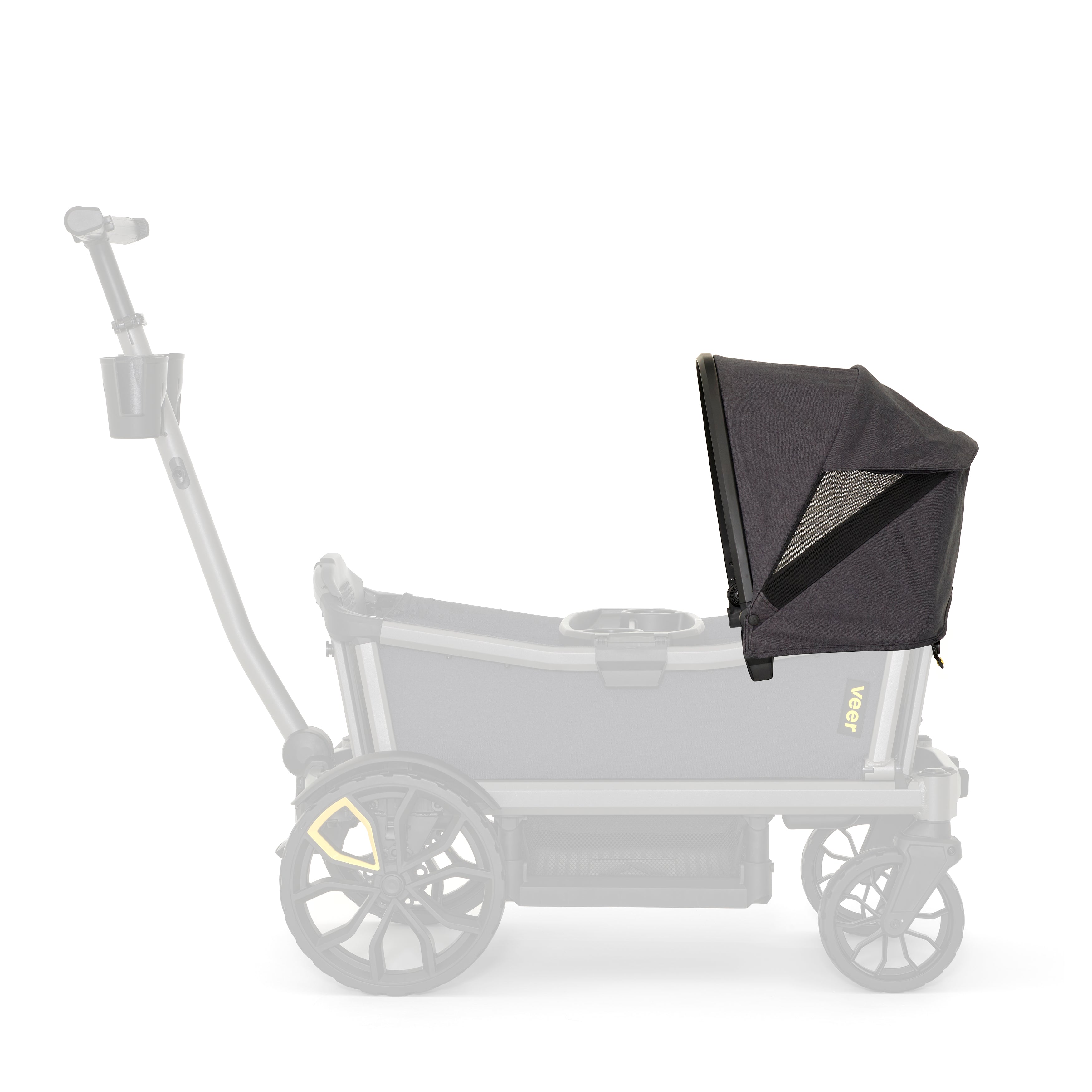 Veer Cruiser City XL Essentials (Cruiser City XL, Basket, Canopy) - Twinkle Twinkle Little One
