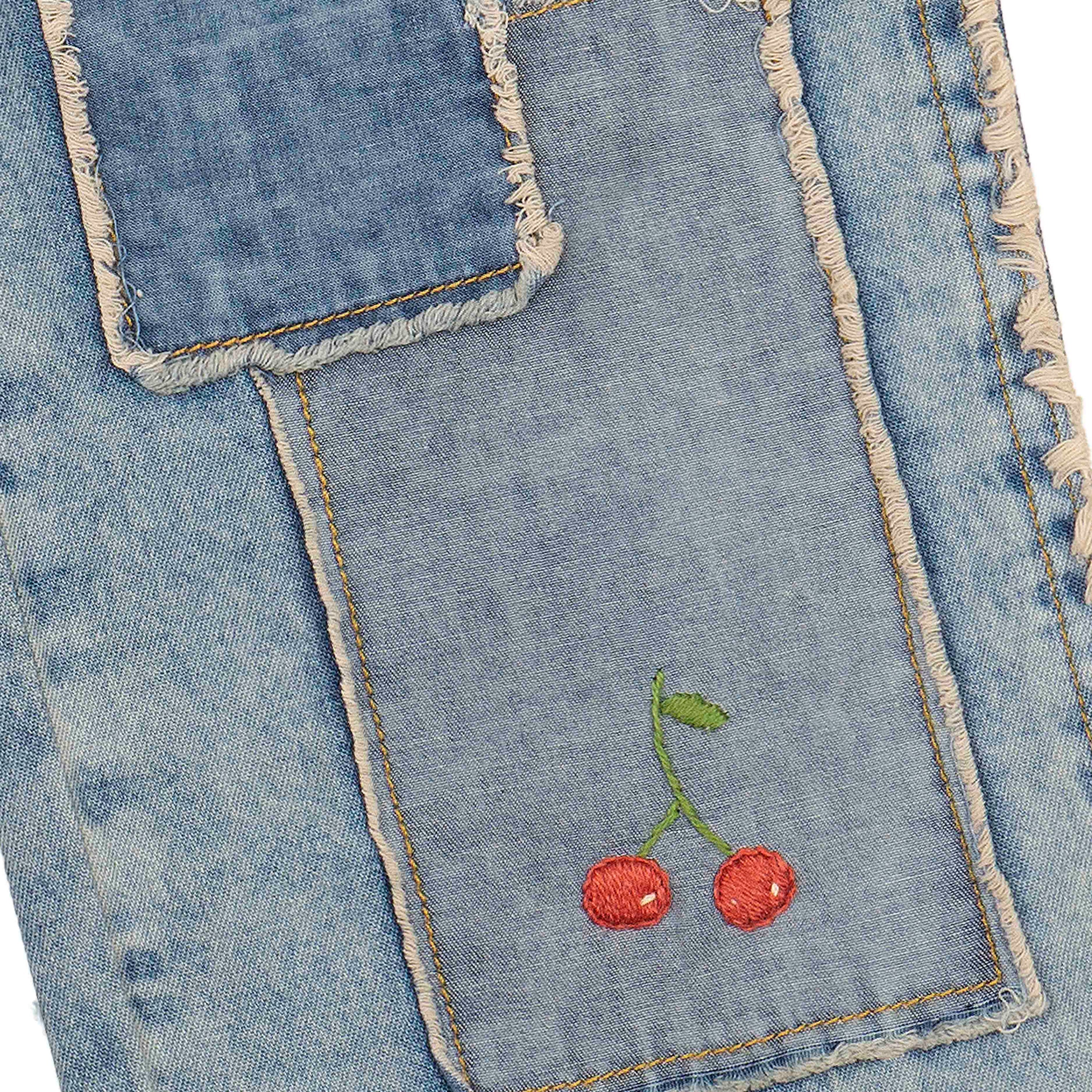 Patchwork Heart Pants - Denim - Twinkle Twinkle Little One