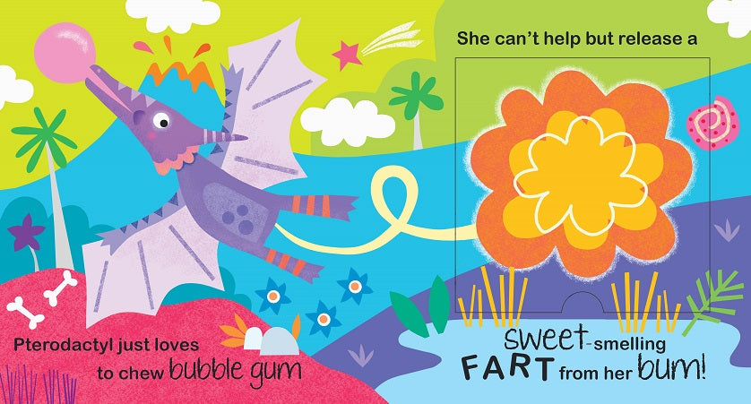 Scratch ‘n’ Sniff Fart Book – Dino Farts - Twinkle Twinkle Little One