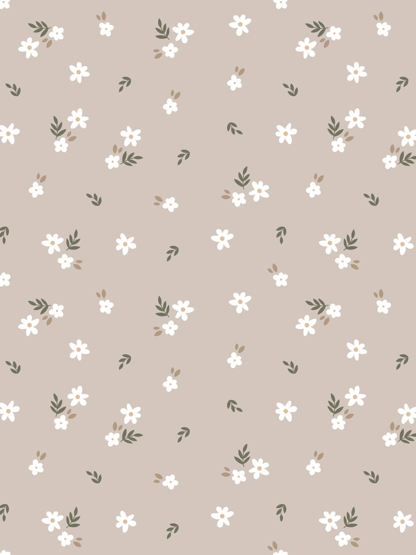 Ditsy Floral Organic Cotton Hooded Baby Bathrobe - Twinkle Twinkle Little One