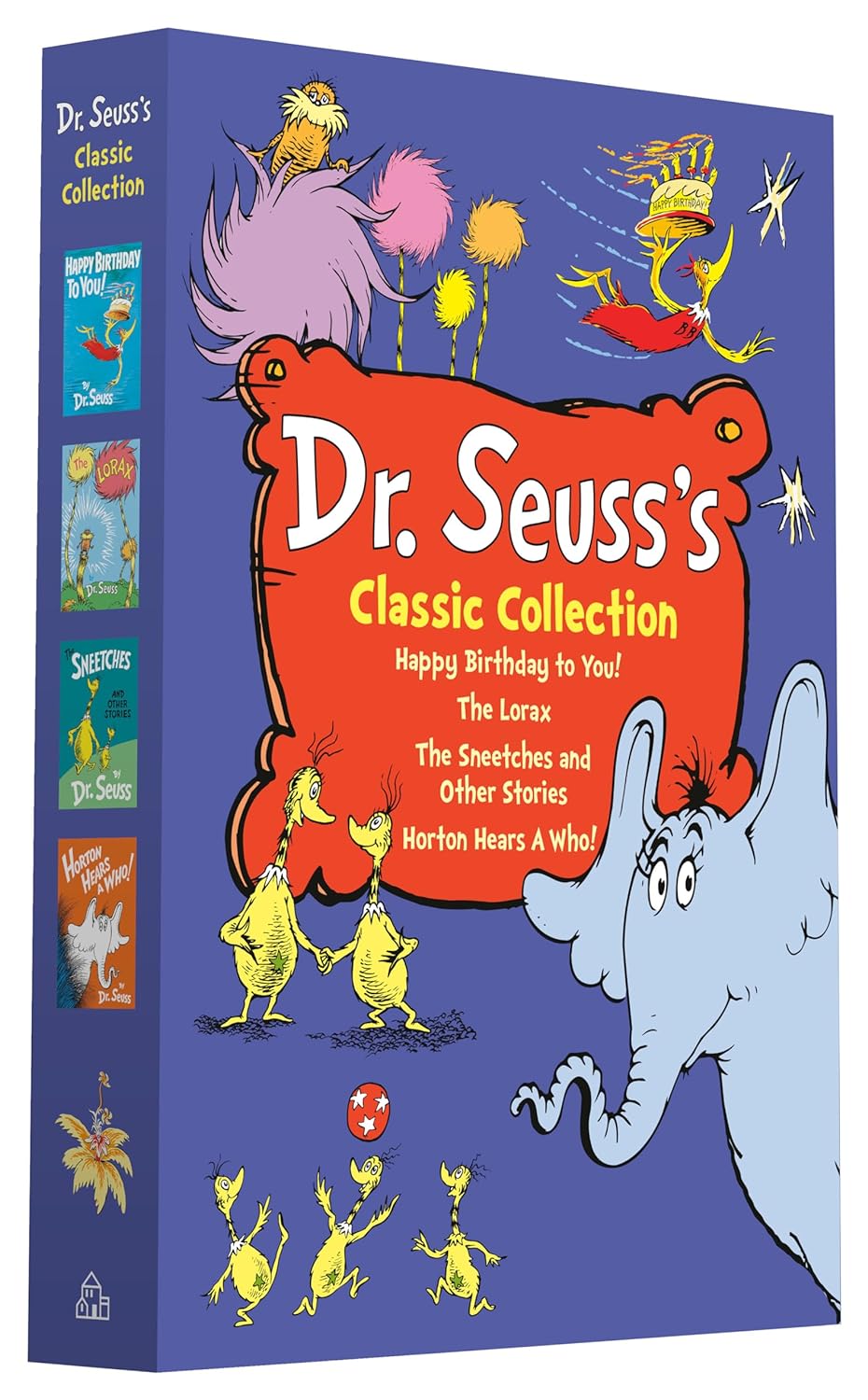 Dr. Seuss's Classic 4-Book Boxed Set Collection: Happy Birthday to You!; Horton Hears a Who!; The Lorax; The Sneetches and Other Stories - Twinkle Twinkle Little One