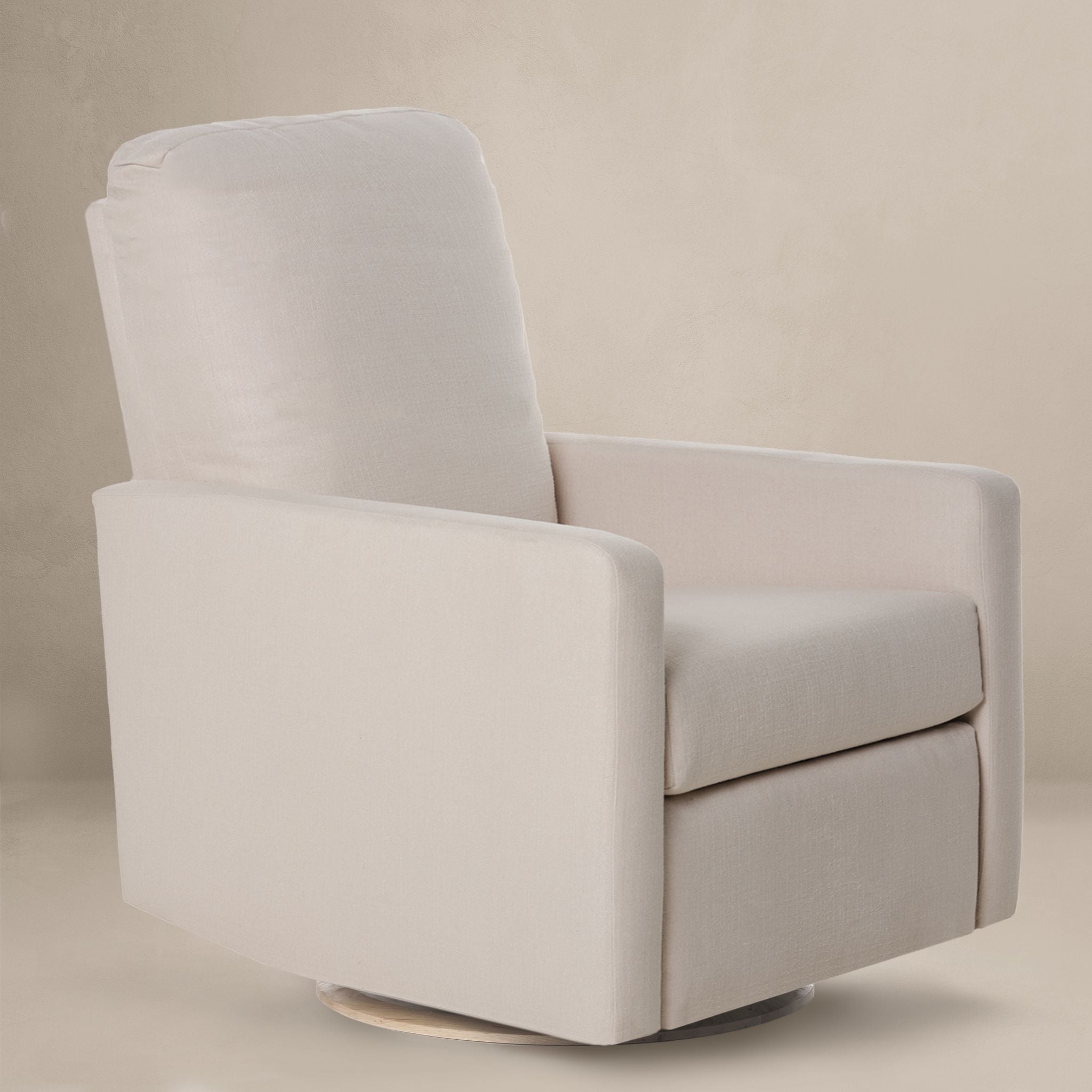 Oilo Drew Recliner + Swivel Nursery Glider