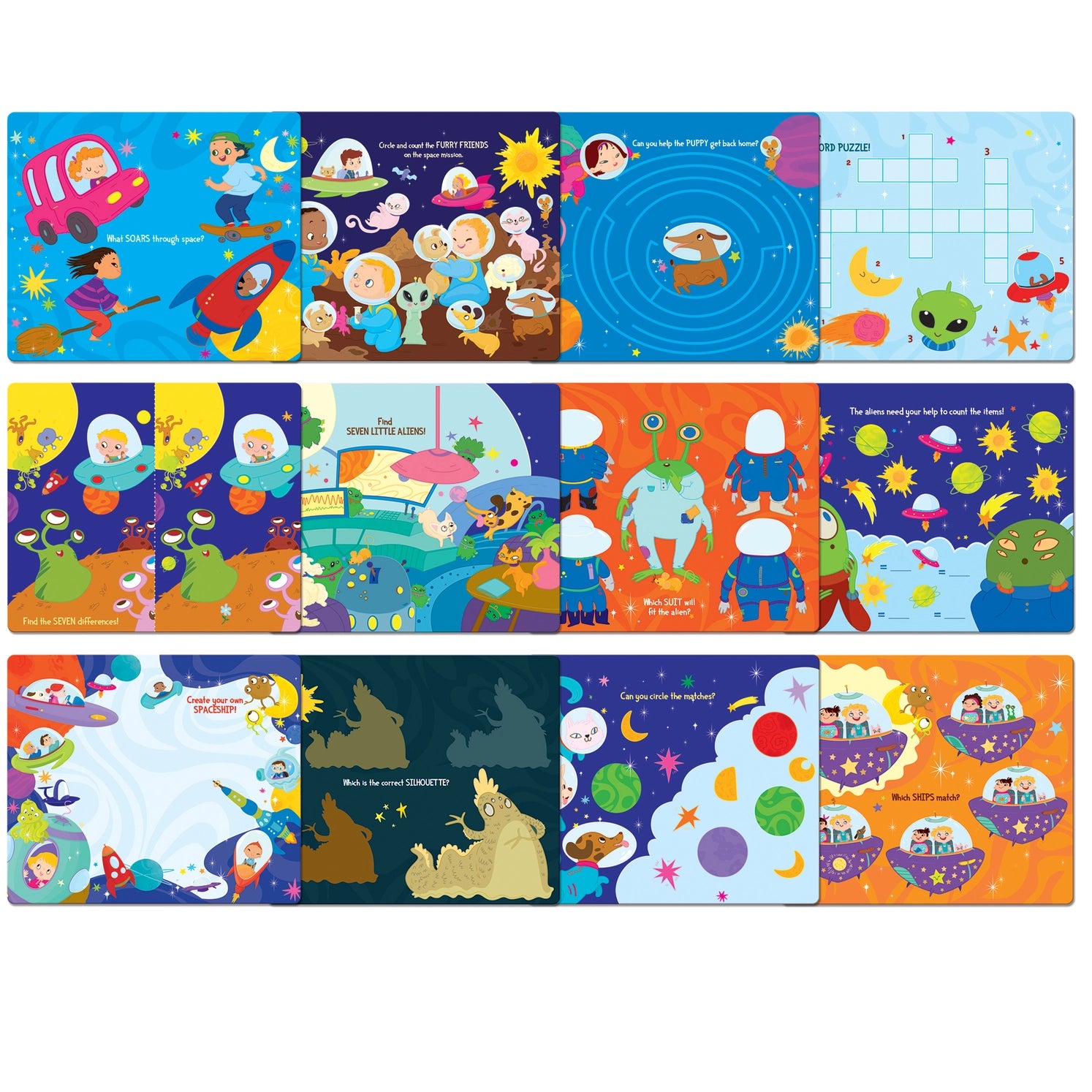 Dry Erase Activities To Go- Space Adventure - Twinkle Twinkle Little One