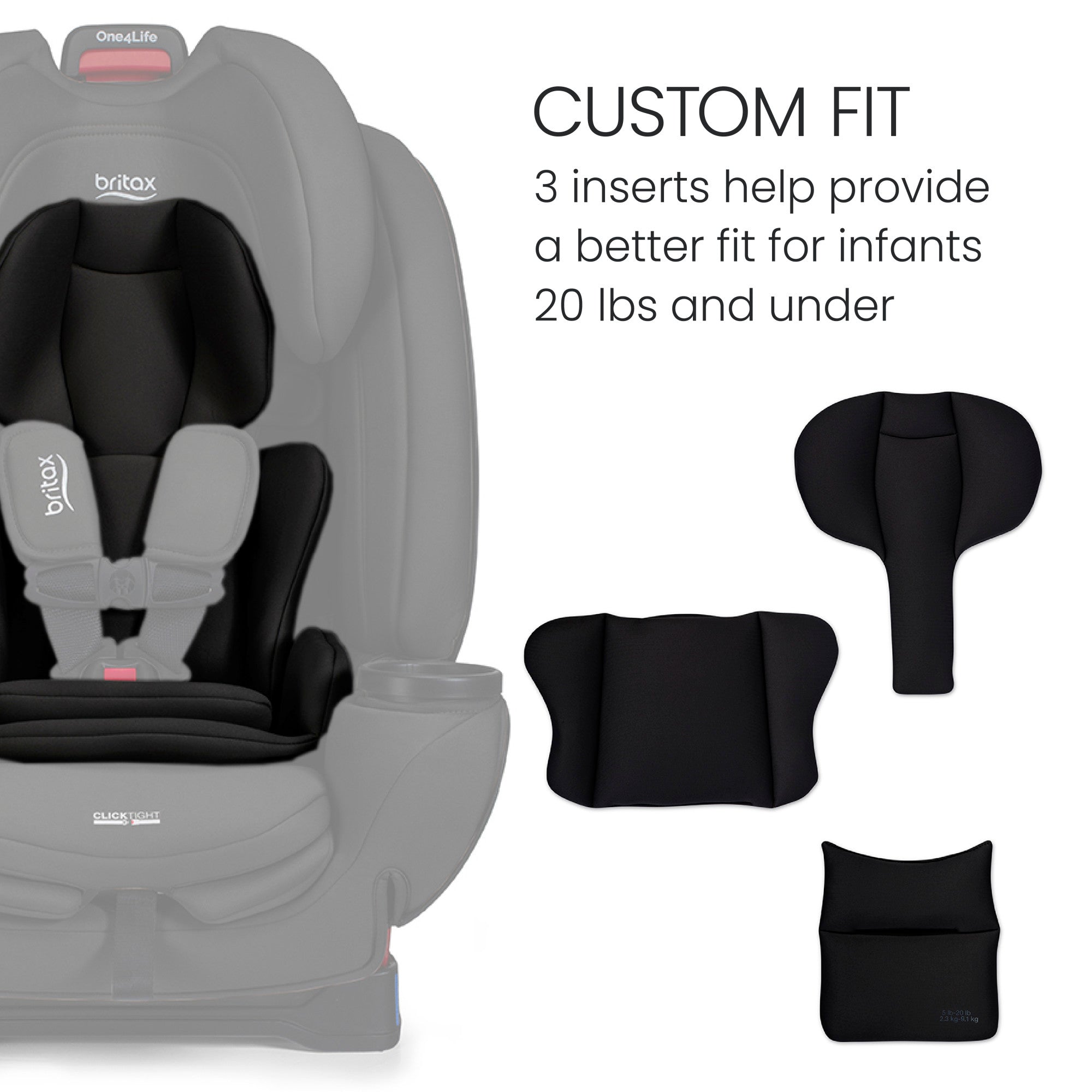 Britax One4Life All-in-One Car Seat with ClickTight Installation + SafeWash Fabrics