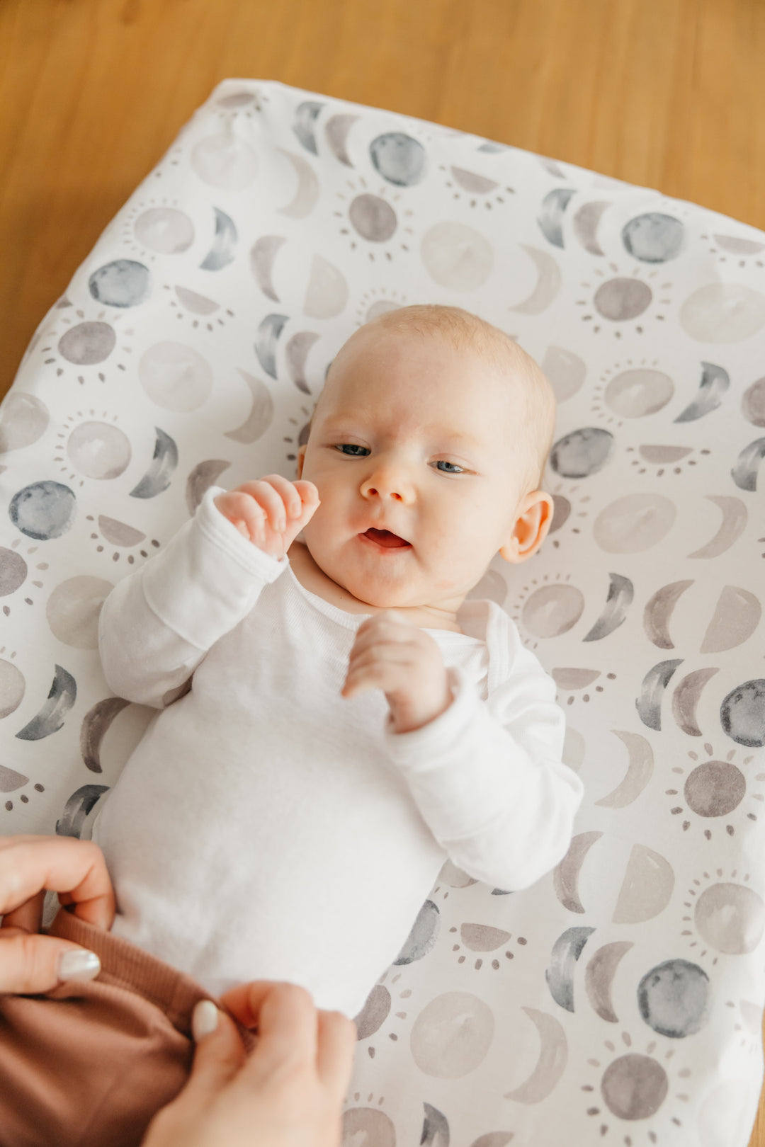 Eclipse Changing Pad Cover - Twinkle Twinkle Little One