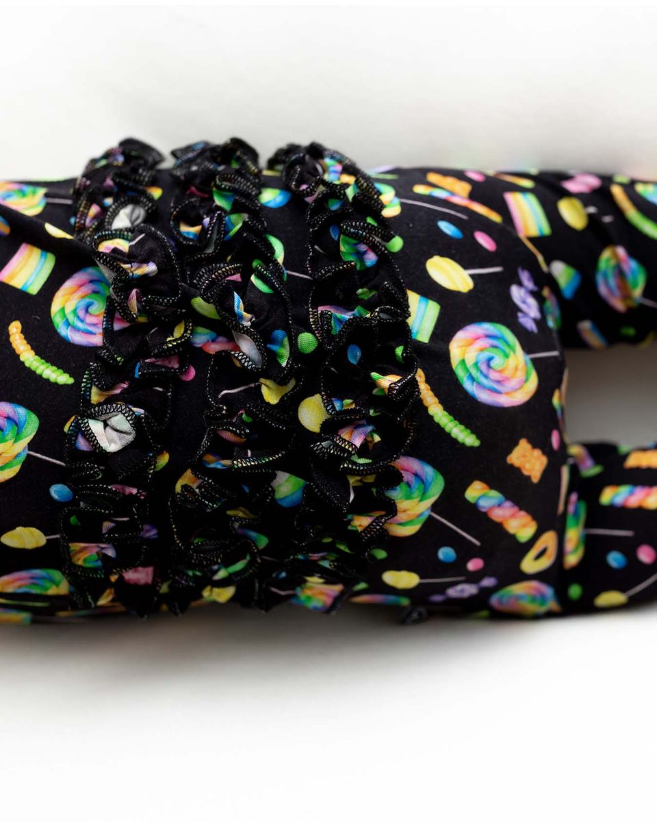 Ella Ruffled Zippered Footie - Twinkle Twinkle Little One