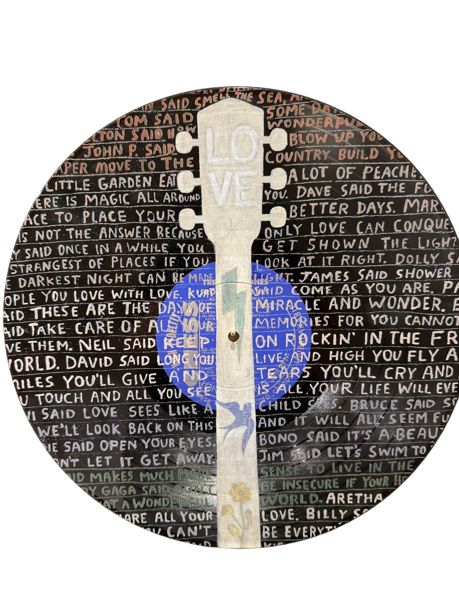 Vertical Guitar Legends Vinyl Record - Twinkle Twinkle Little One