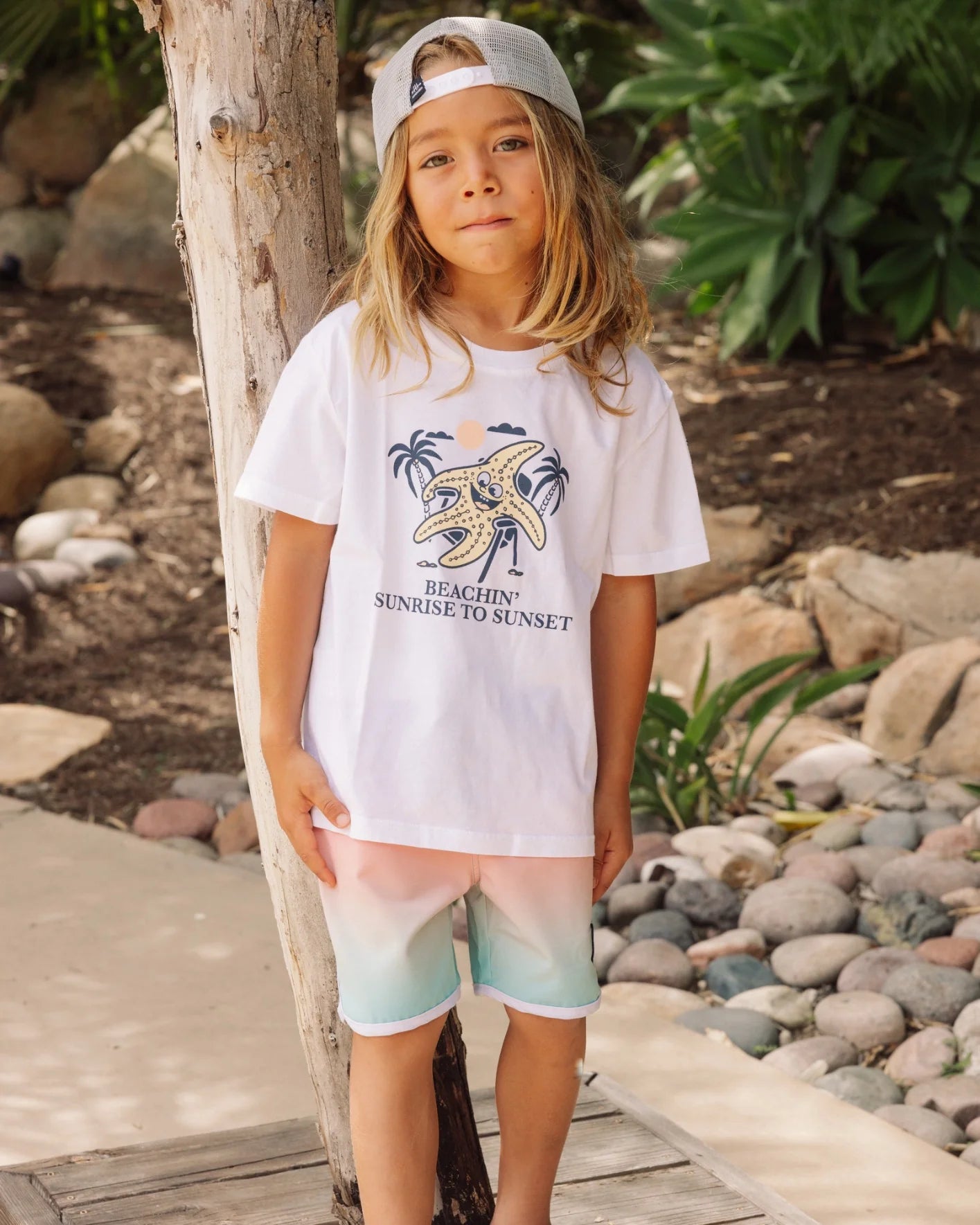 Scallop Boardshort - Ombre