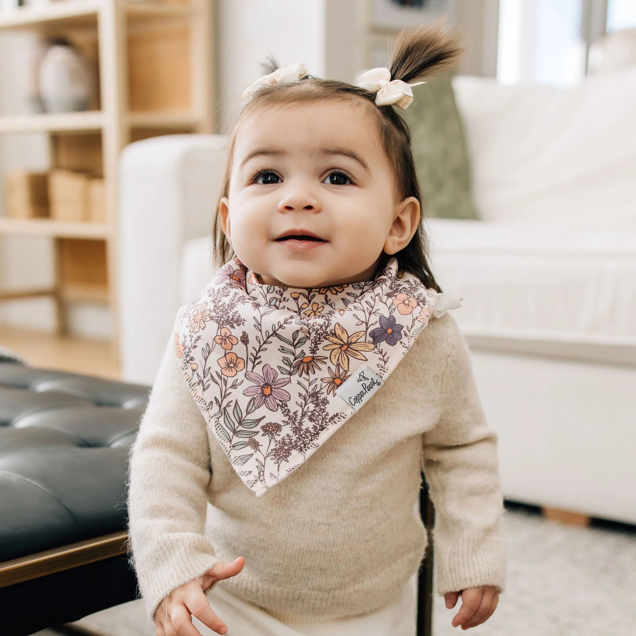 Flora Bandana Bib Set (4-Pack) - Twinkle Twinkle Little One