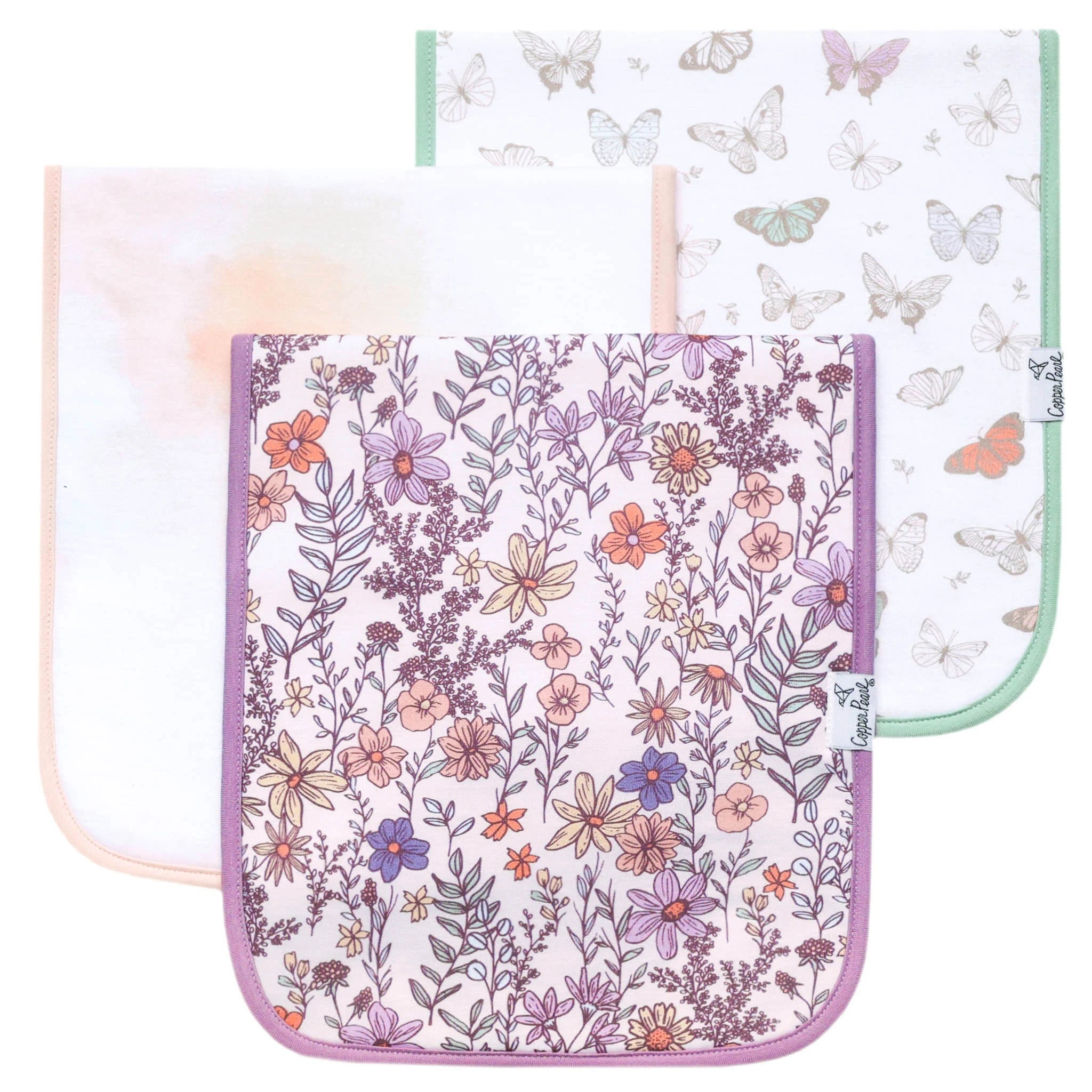 Flora Premium Burp Cloths - Twinkle Twinkle Little One