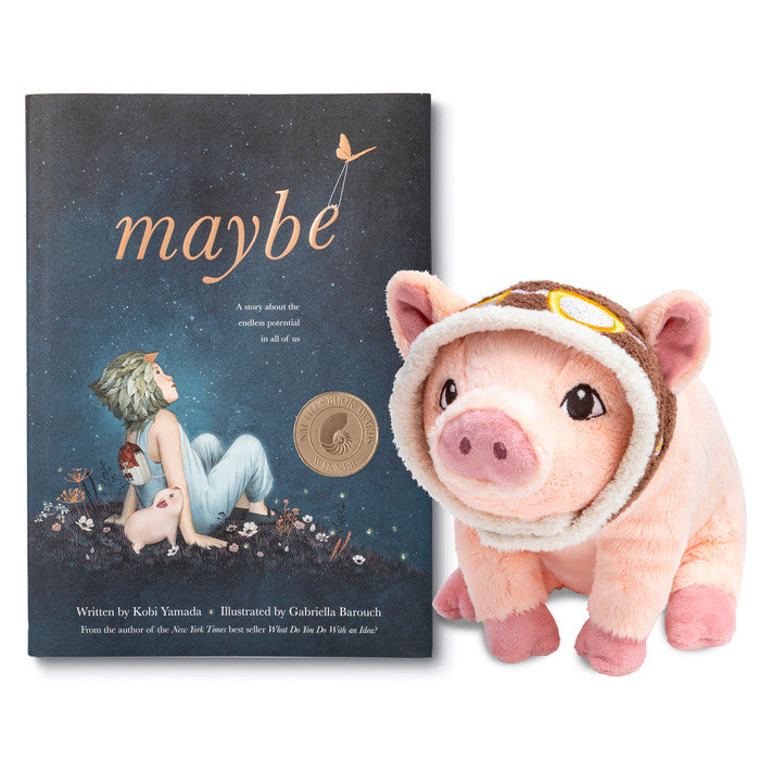 Flying Pig Plush - A Companion to the book "Maybe" - Twinkle Twinkle Little One