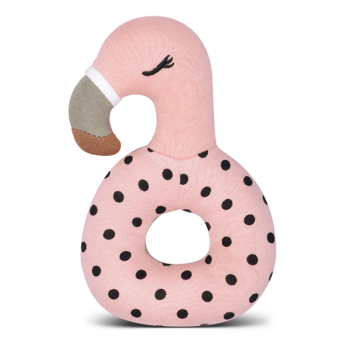 Franny Flamingo - Teething Rattle - Twinkle Twinkle Little One