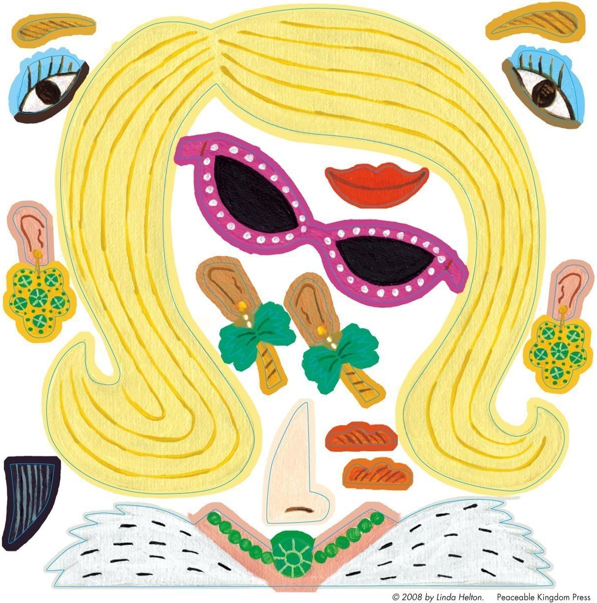 Funny Faces Reusable Sticker - Twinkle Twinkle Little One