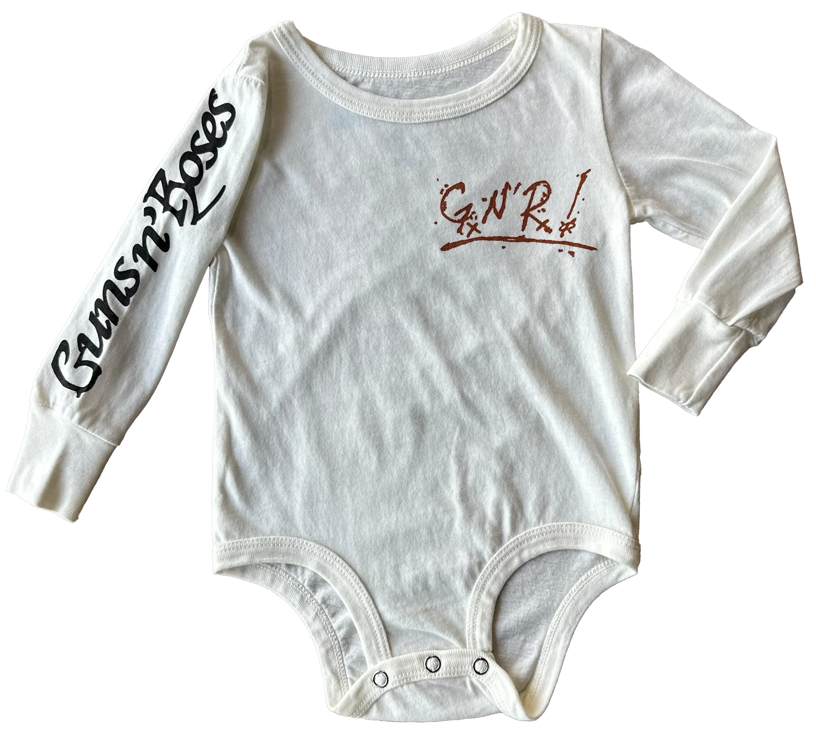 Guns N Roses Appetite for Destruction Long Sleeve Onesie - Twinkle Twinkle Little One