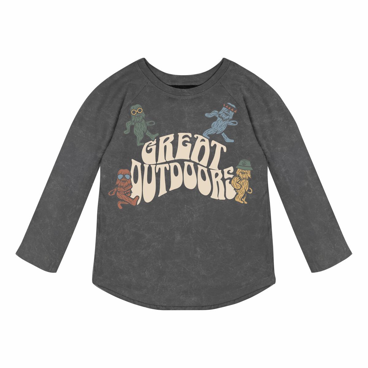 Great Outdoors Long Sleeve Raglan - Twinkle Twinkle Little One