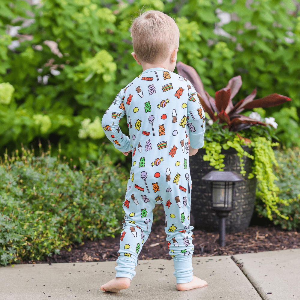 Gummy a Kiss Before Bed Convertible Footie - Twinkle Twinkle Little One