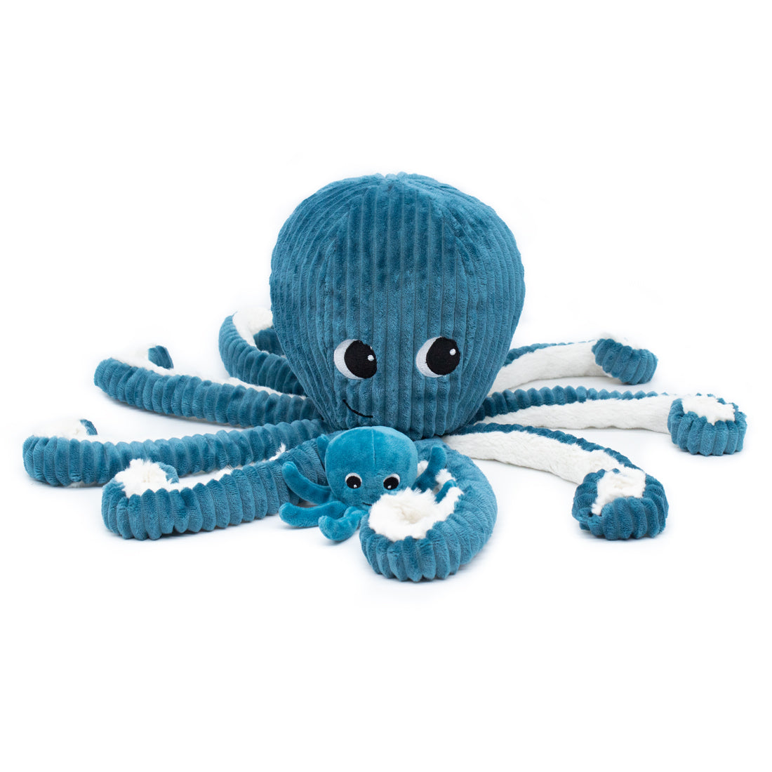 Giant Octopus Mom with Baby - Blue - Twinkle Twinkle Little One