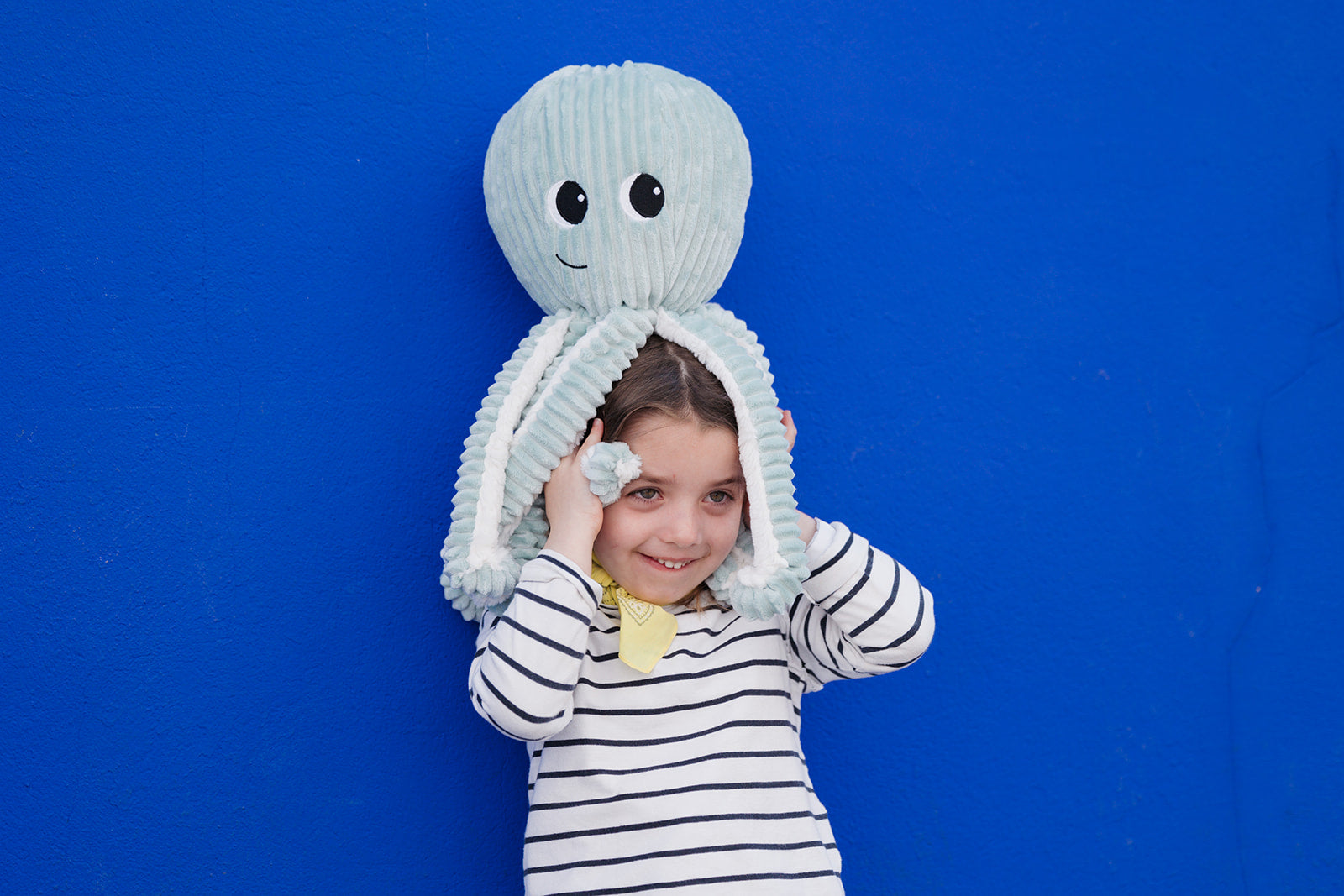 Giant Octopus Mom with Baby - Mint - Twinkle Twinkle Little One