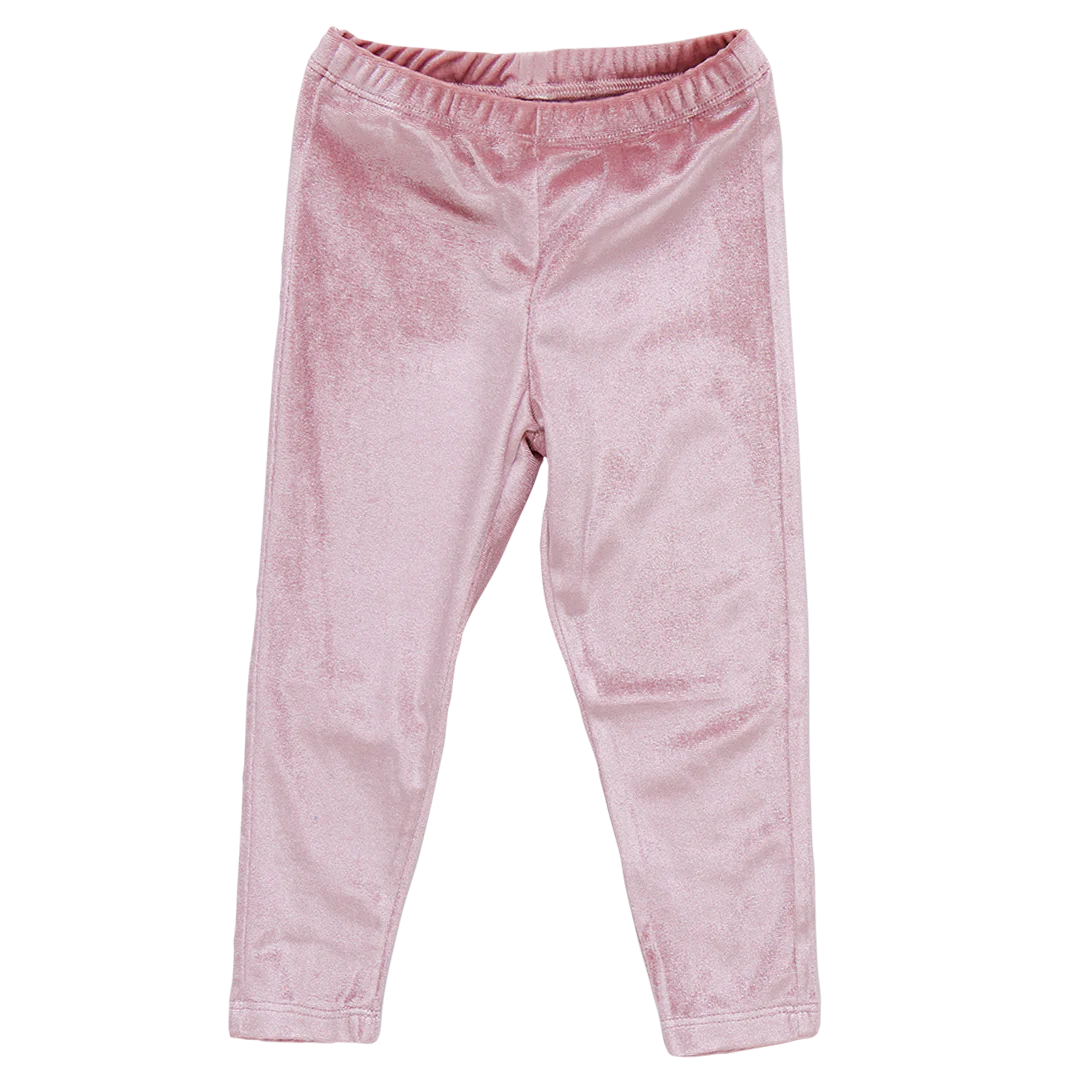 Girls Velour Sweatshirt & Legging Set - Mauve - Twinkle Twinkle Little One