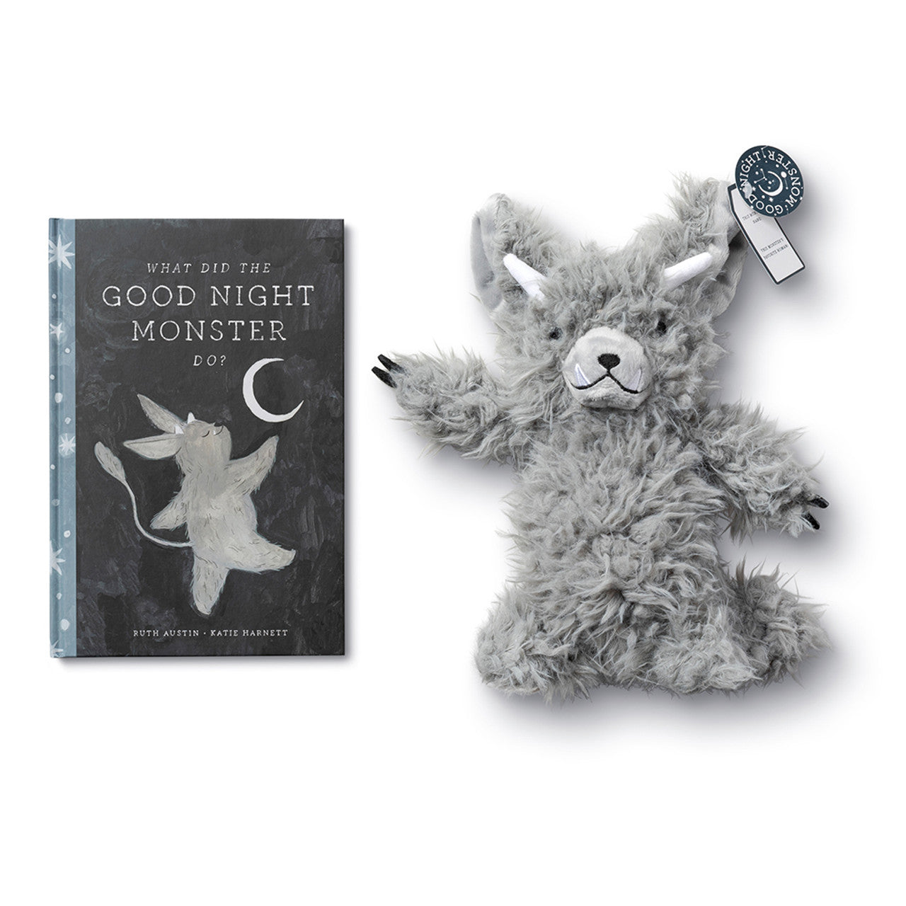Good Night Monster Gift Set - A Storybook and Plush for Sweet Dreams and Happy Bedtimes - Twinkle Twinkle Little One
