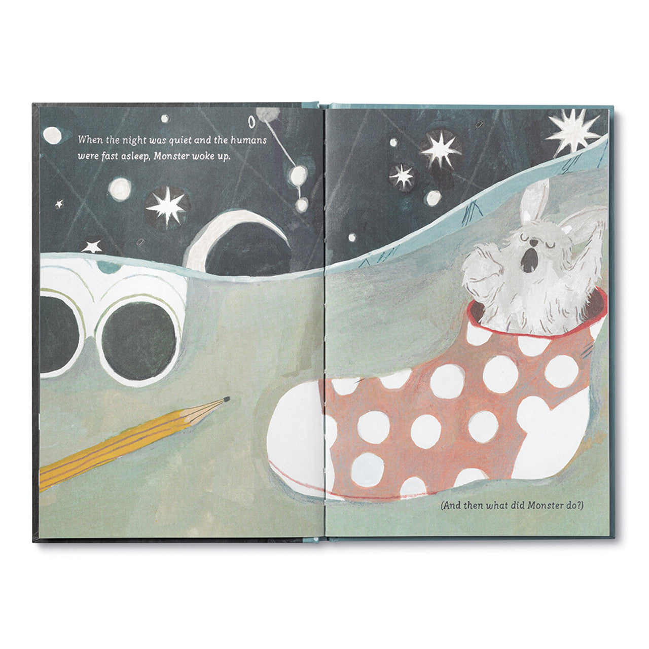Good Night Monster Gift Set - A Storybook and Plush for Sweet Dreams and Happy Bedtimes - Twinkle Twinkle Little One