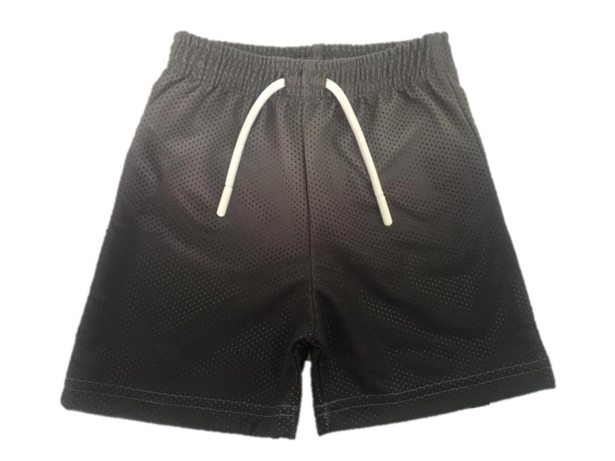 Coal Gradient Mesh Shorts - Twinkle Twinkle Little One