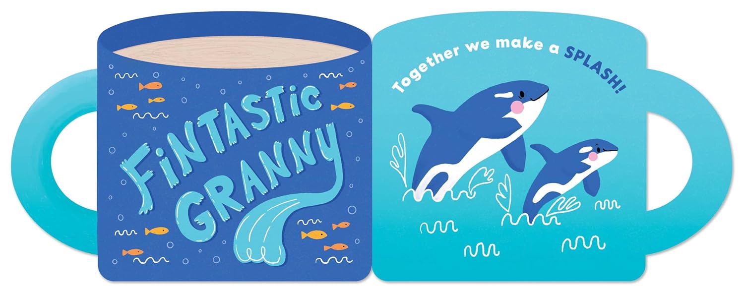 Greatest Grandma - A Mugs & Kisses Shaped Board Book