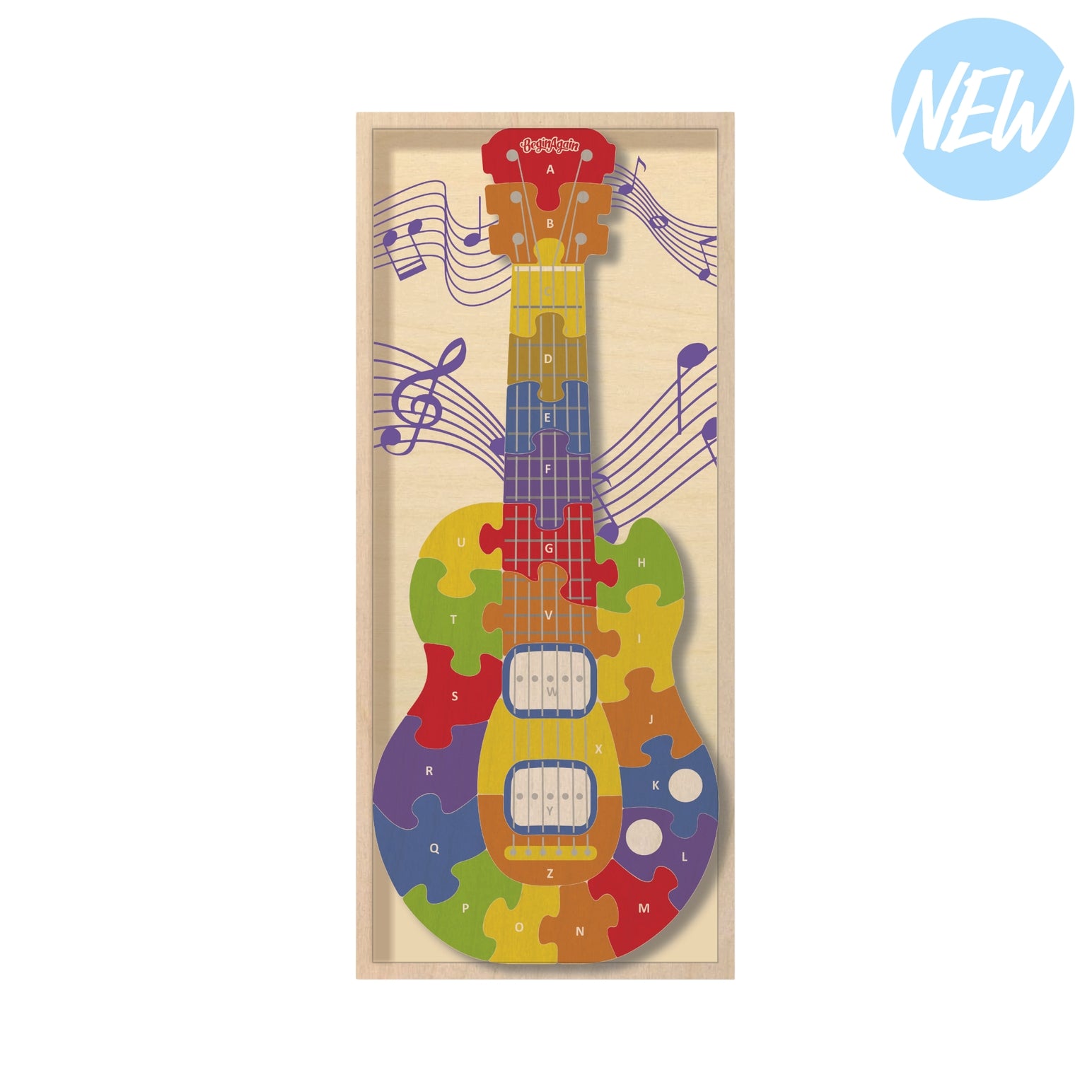 Guitar A-Z Puzzle - Twinkle Twinkle Little One