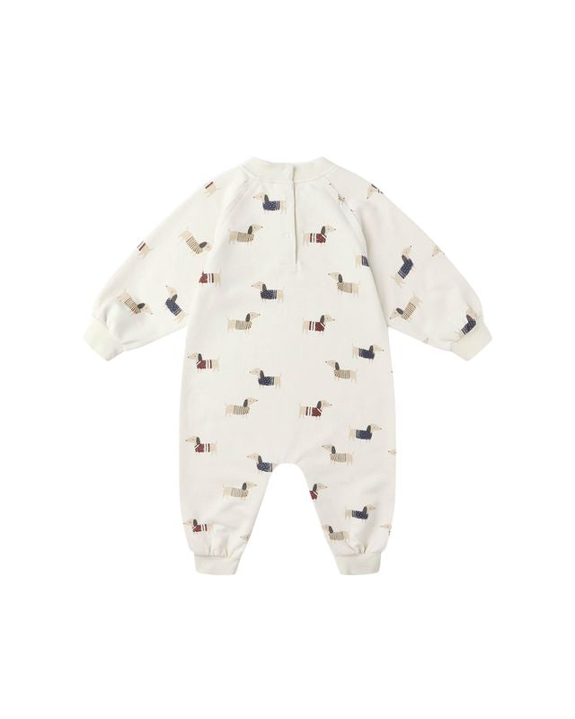Raglan Jumpsuit || Dachshund - Twinkle Twinkle Little One