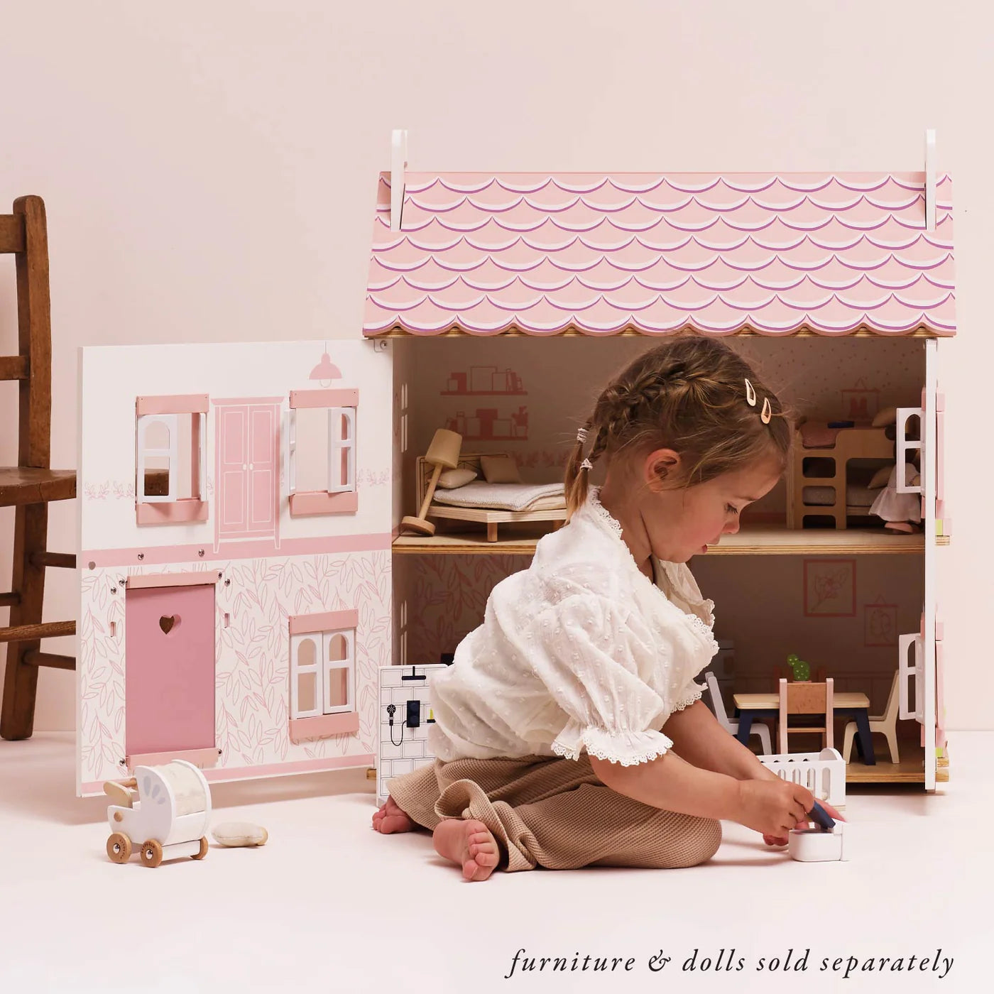 Sophie's Wooden Dollhouse