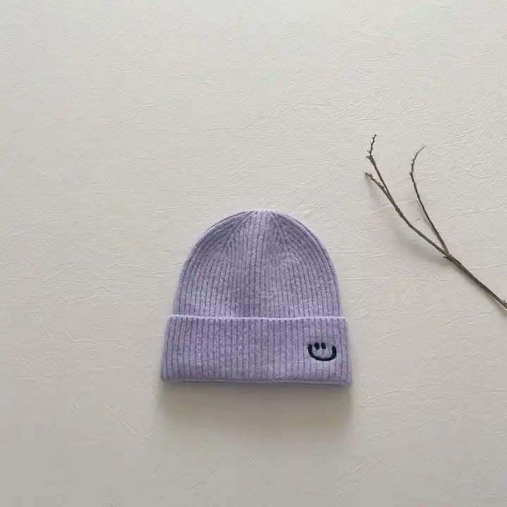 Smiley Face Knit Hat - Twinkle Twinkle Little One