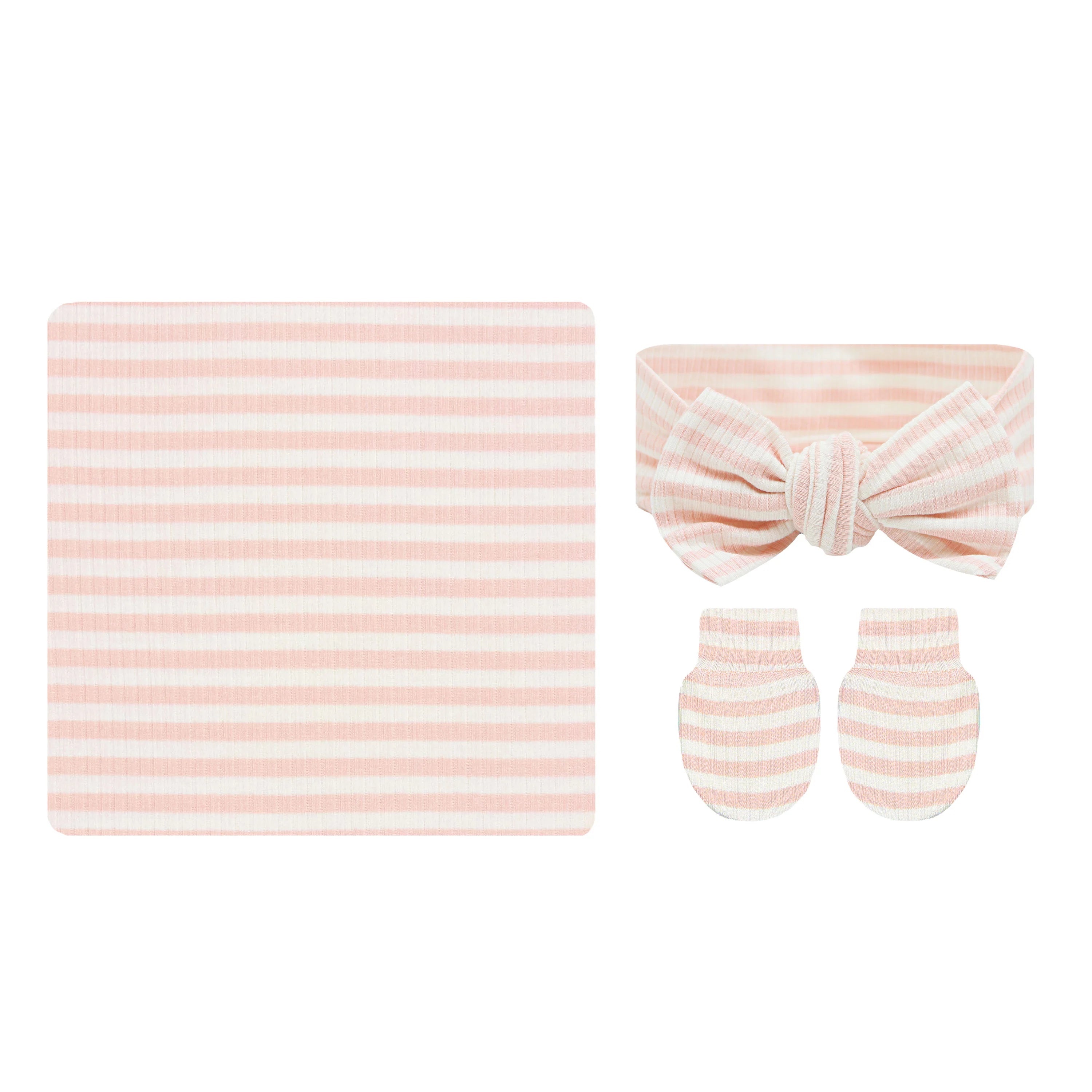 Lou Lou & Company Harper Ribbed Newborn Headband Bundle