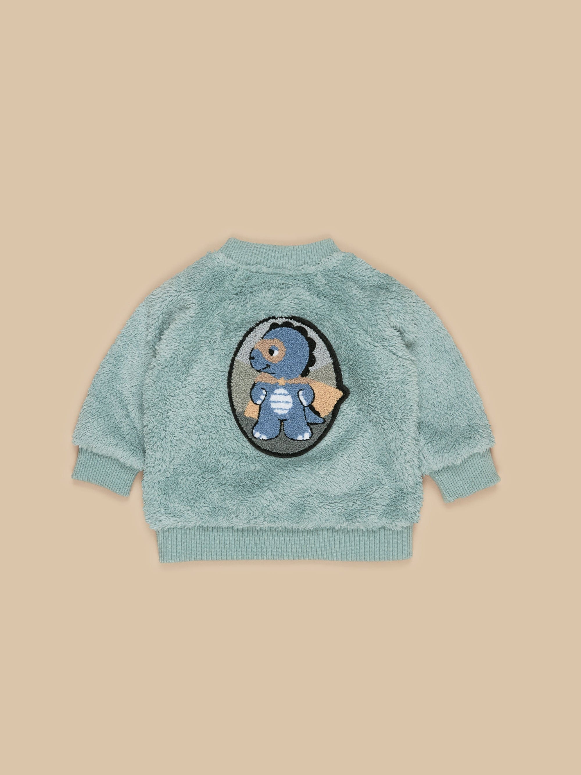 Dino Hero Fur Jacket - Slate - Twinkle Twinkle Little One