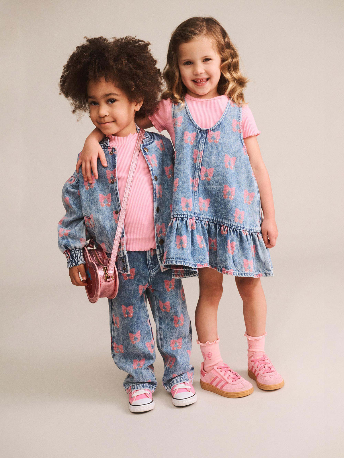 Dreamy Denim Cherry Jacket - Multi Denim