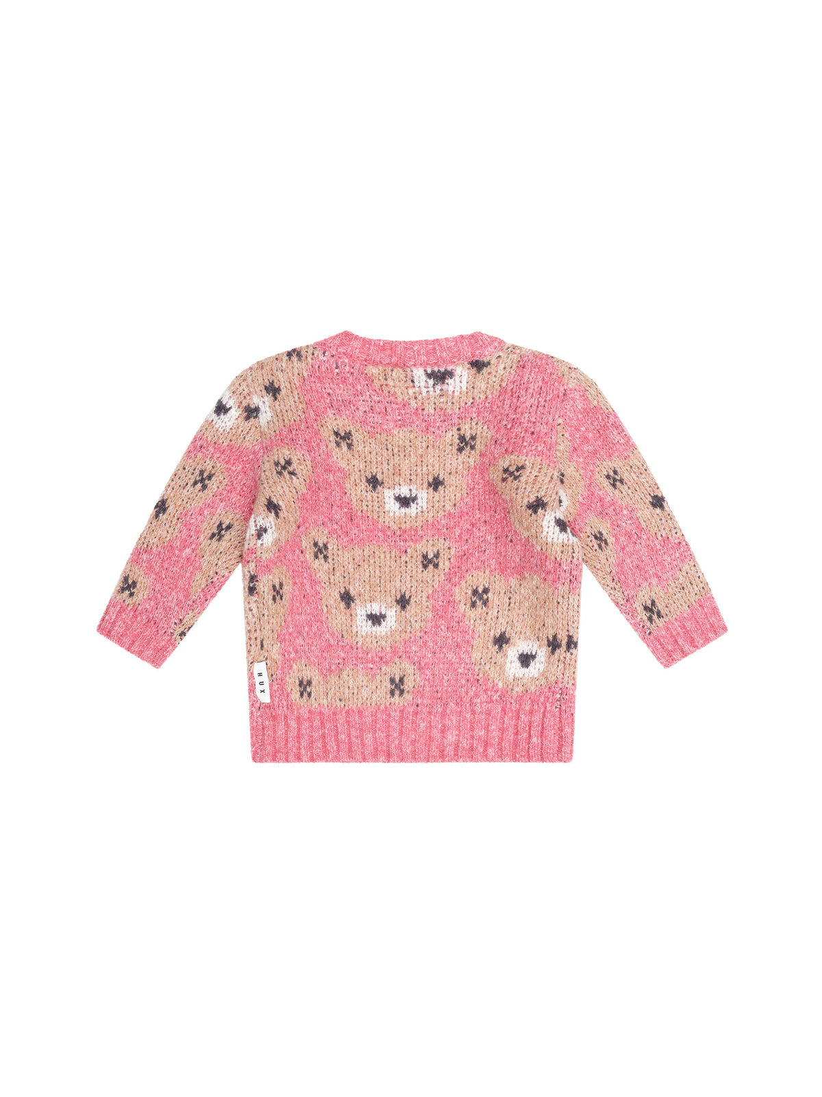 Berry Hux Sponge Pullover - Dusty Berry
