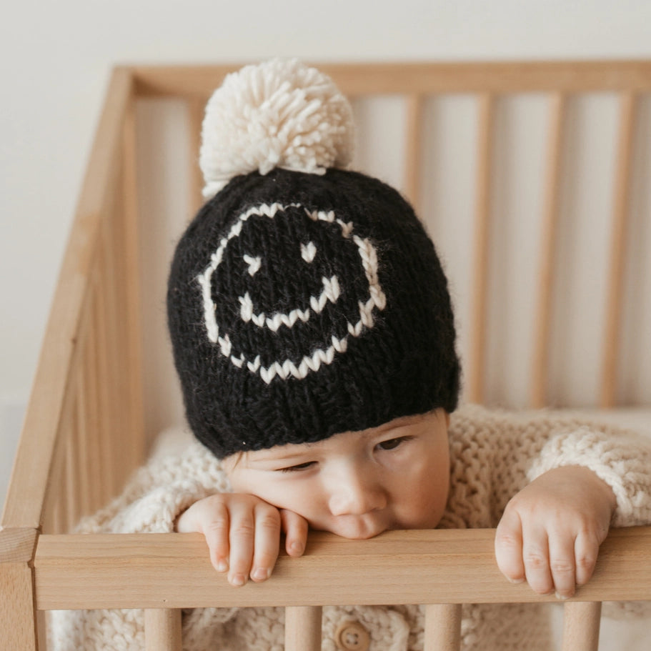 Happy Face Beanie Hat - Twinkle Twinkle Little One