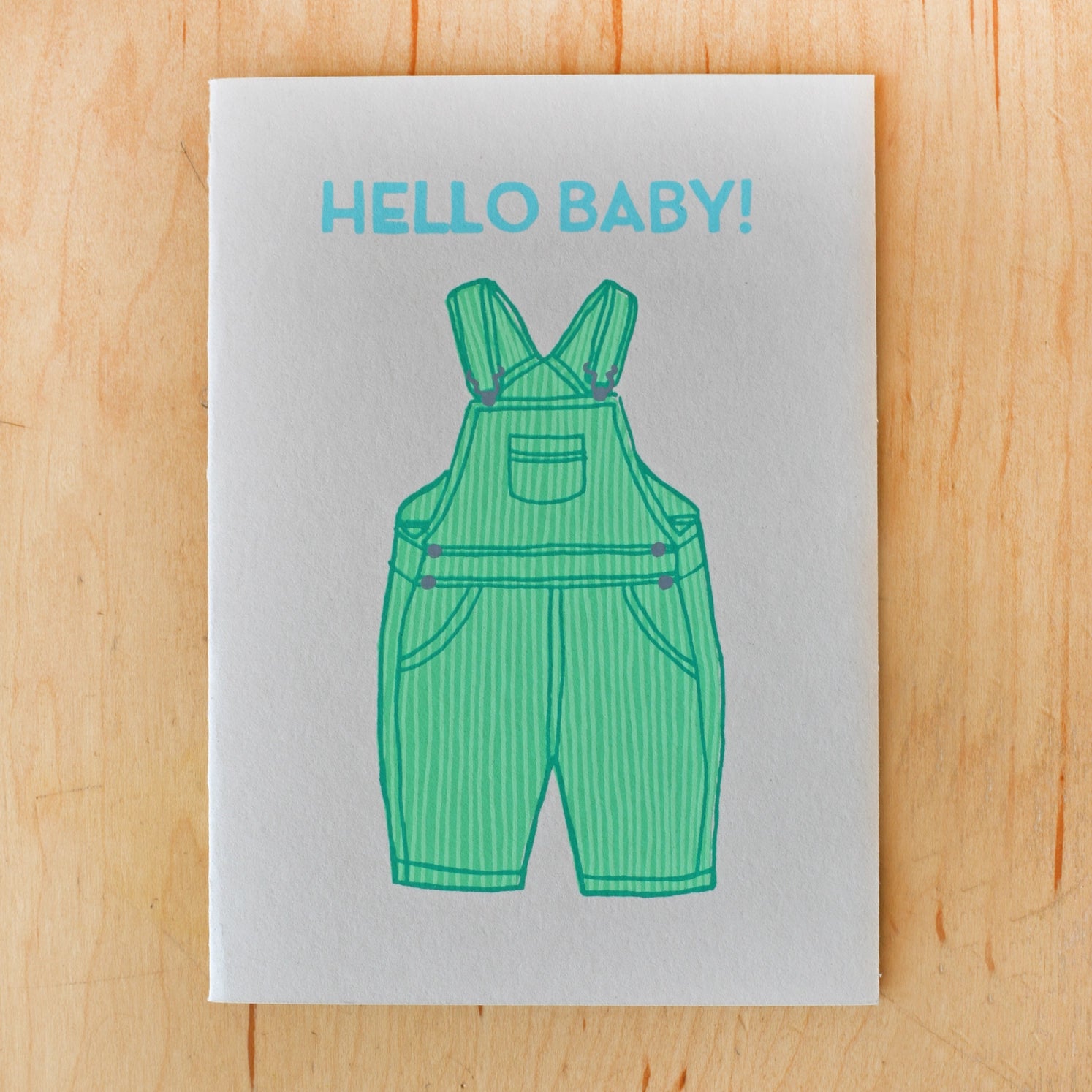 Hello Baby Greetings Card