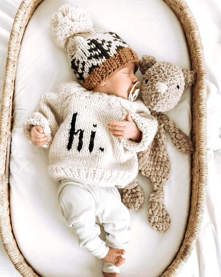 Hi. Crew Neck Sweater - Twinkle Twinkle Little One